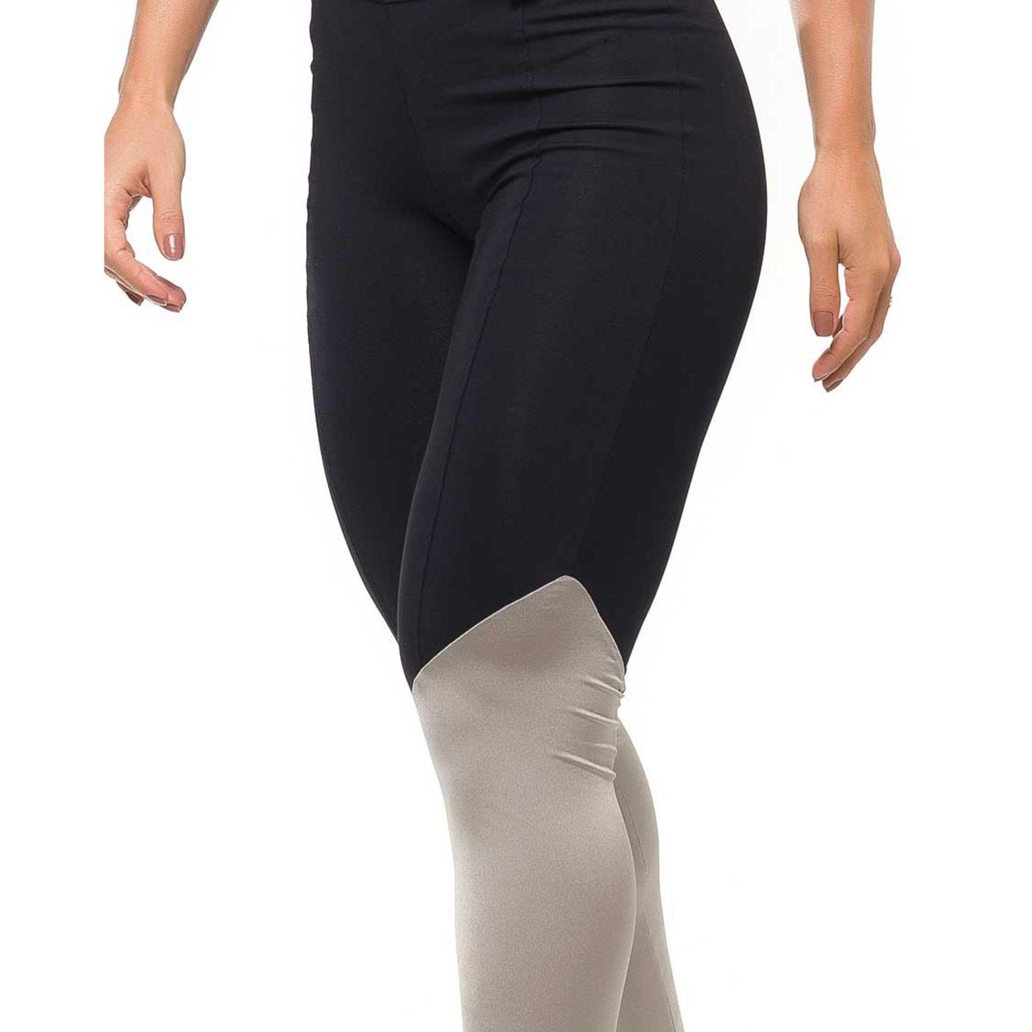 Calça Legging com Proteção Solar UV50+ Sandy Fitness Glam Fit - Feminina - Foto 4