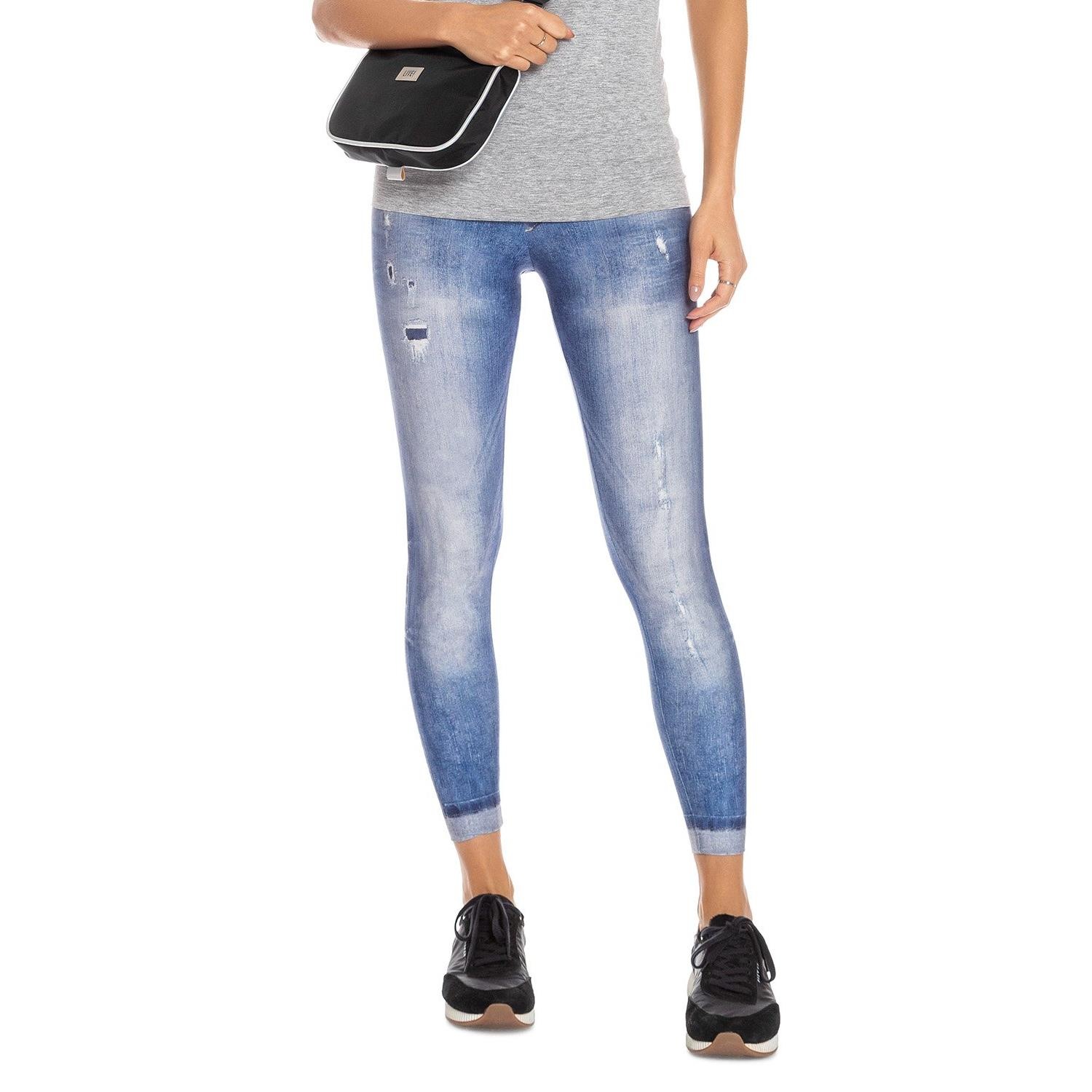 Calça Legging Live! Jeans Original - Feminina - Foto 1