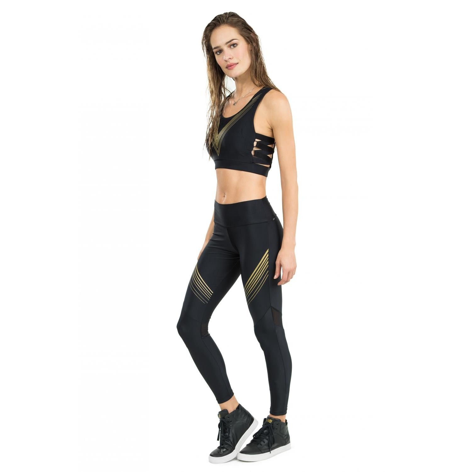 Calça Legging Live Liveliness Splendor - Feminina - Foto 4