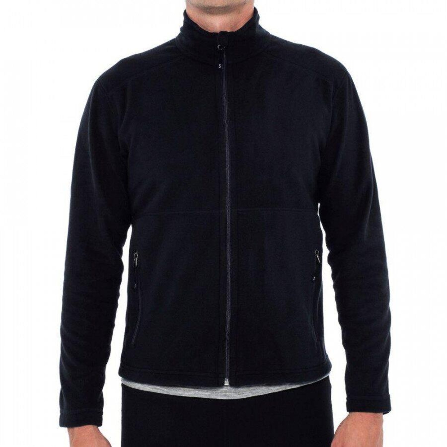 Jaqueta Solo Microfleece II com Zíper - Masculina - Foto 1