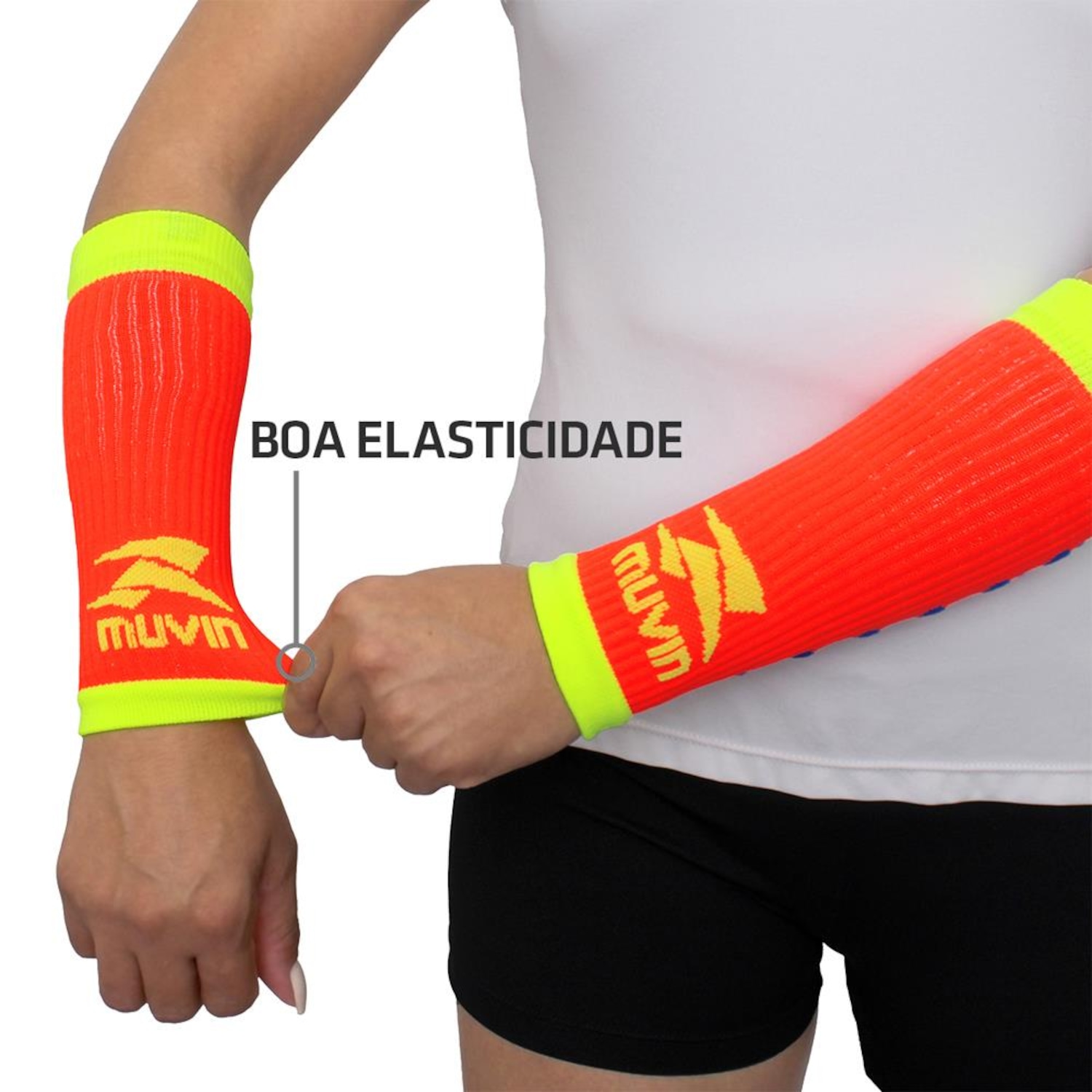 Manguito Curto Muvin MGT-400 Voleibol Elite Unissex - Adulto - Foto 2