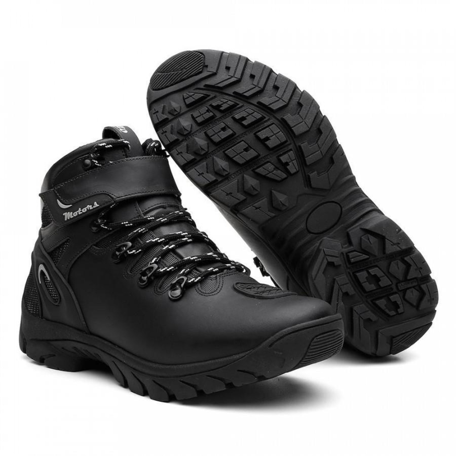 Bota Motoqueiro Venetto Cadarço - Masculina - Foto 2