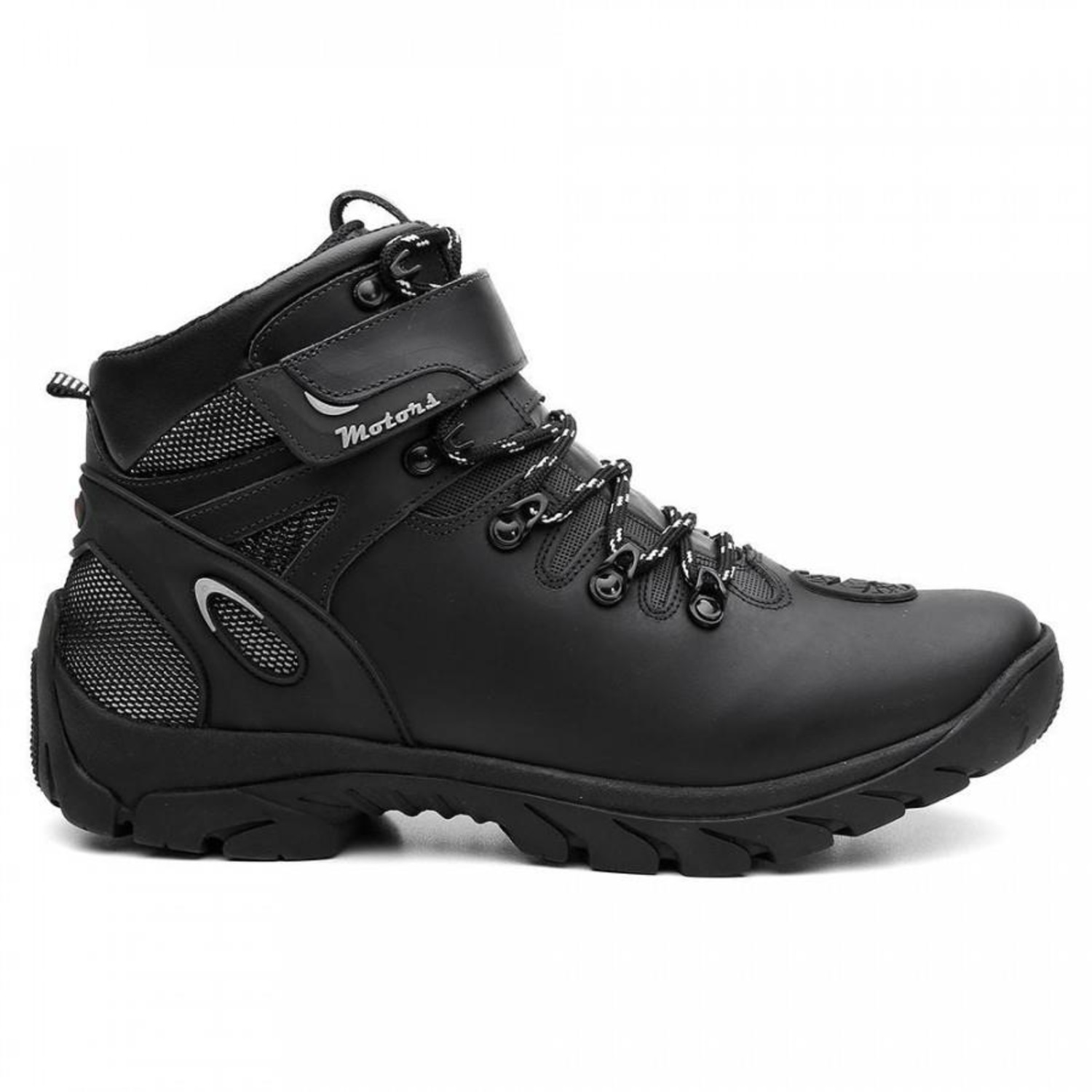 Bota Motoqueiro Venetto Cadarço - Masculina - Foto 3