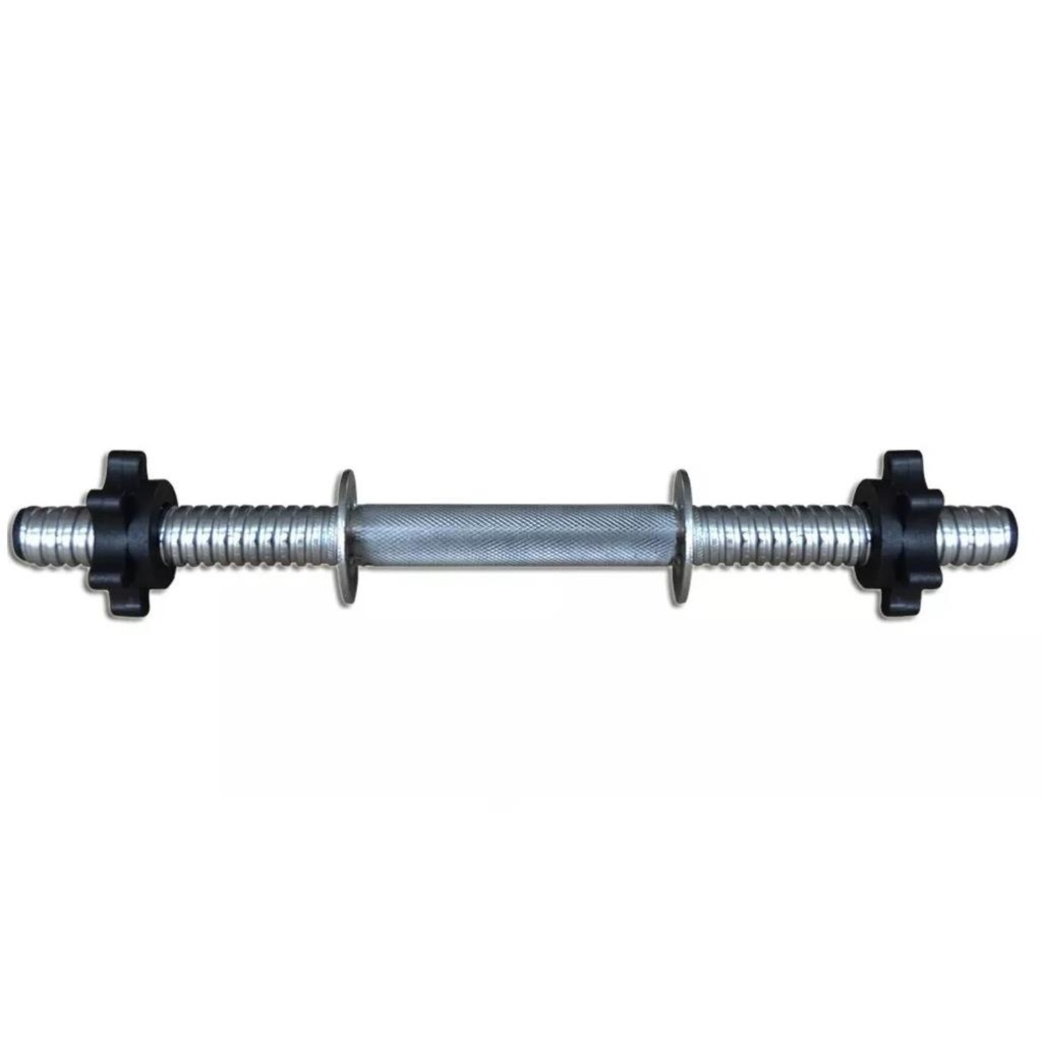 Barra Musculação Oca Rosqueada Yangfit com Presilhas - 40cm - Foto 2