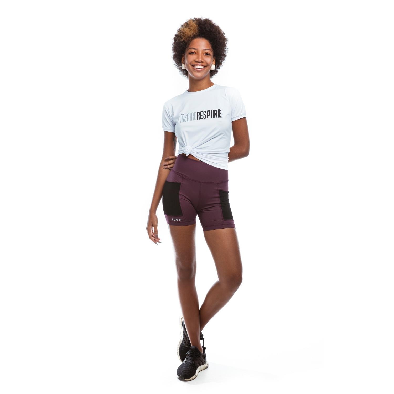 Short Funfit de Corrida Bia  - Feminino - Foto 3