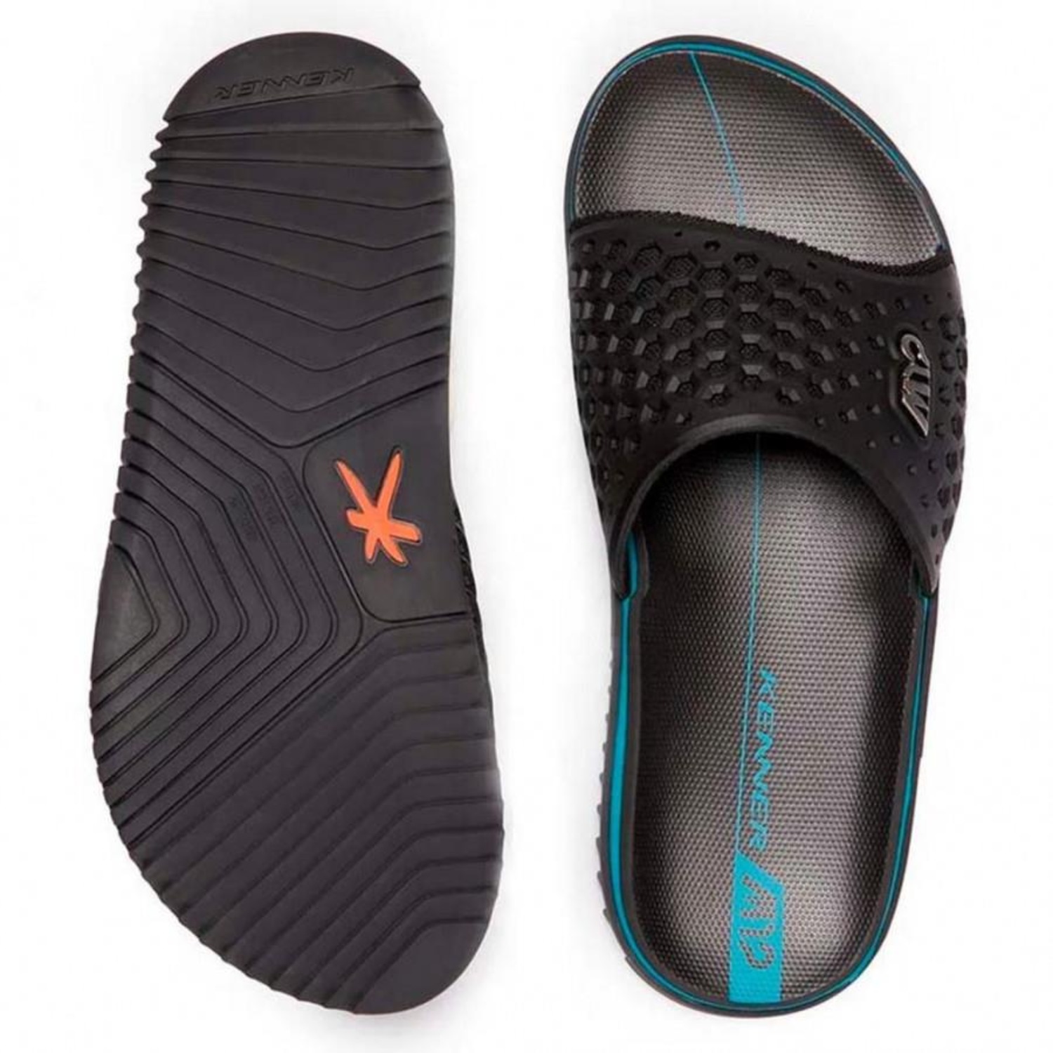 Chinelo Kenner Slide M12 - Masculino - Foto 4