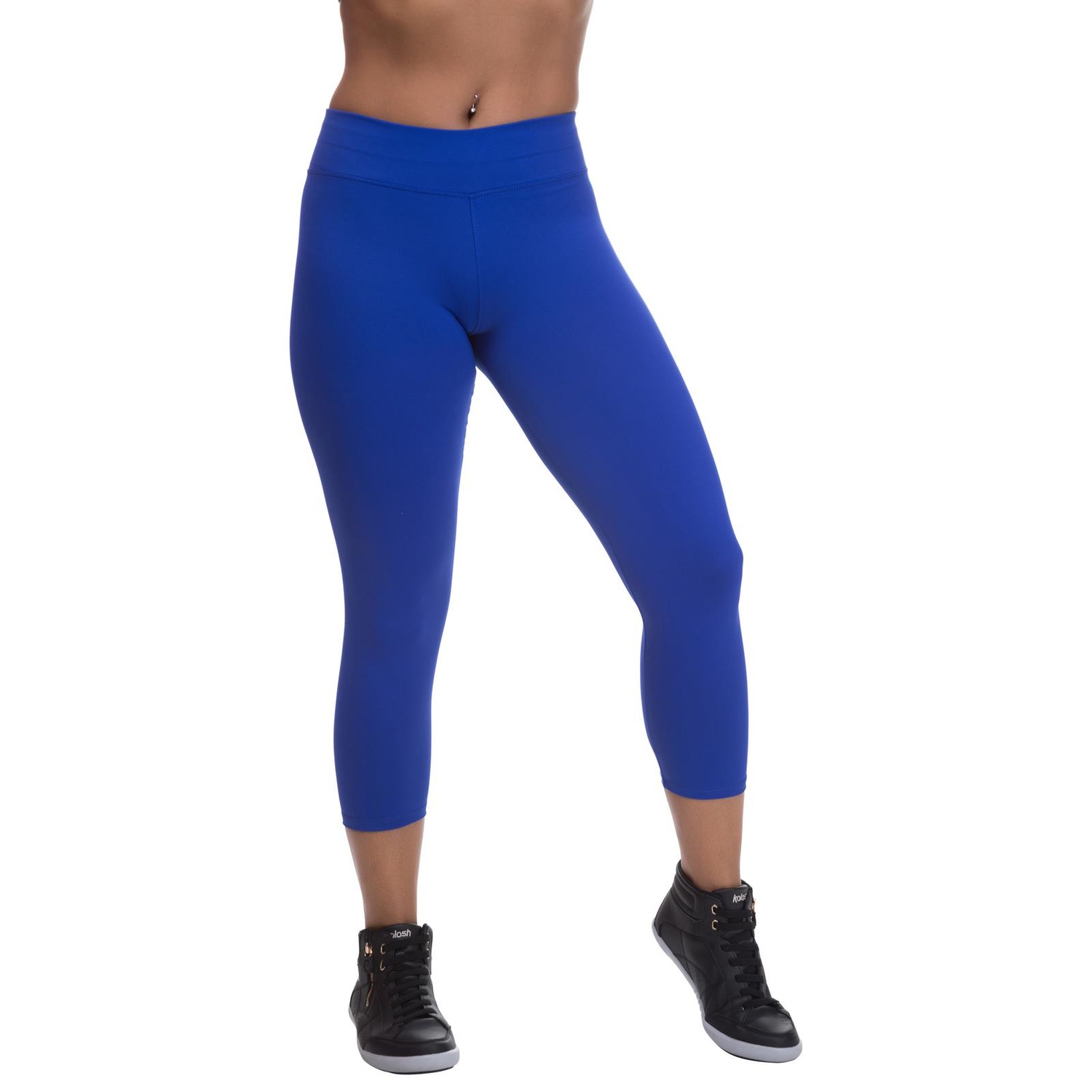 Calça Legging Miss Blessed Capri Suplex - Feminina - Foto 1