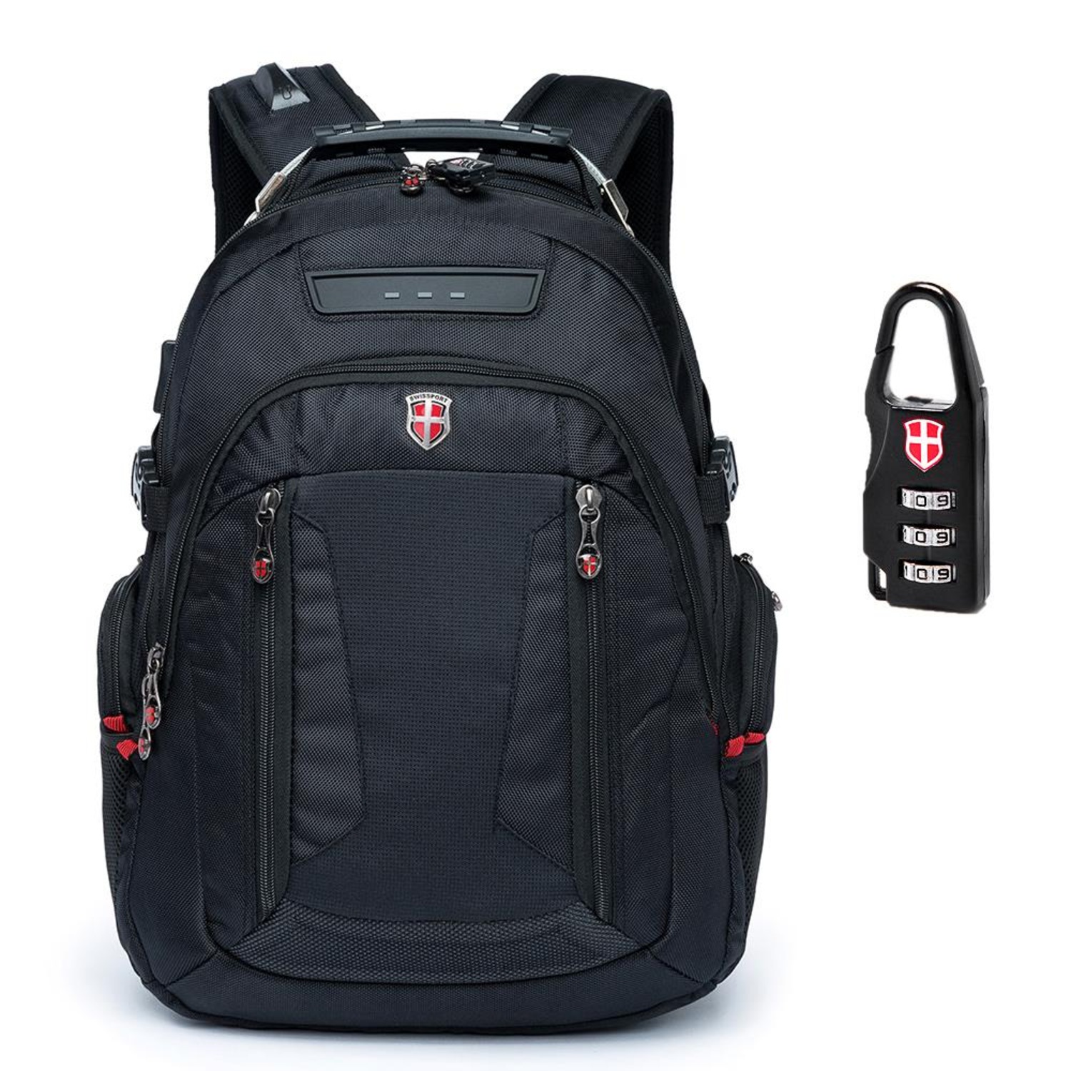 Mochila Swissport Hightech com Cadeado - 37 Litros - Foto 1