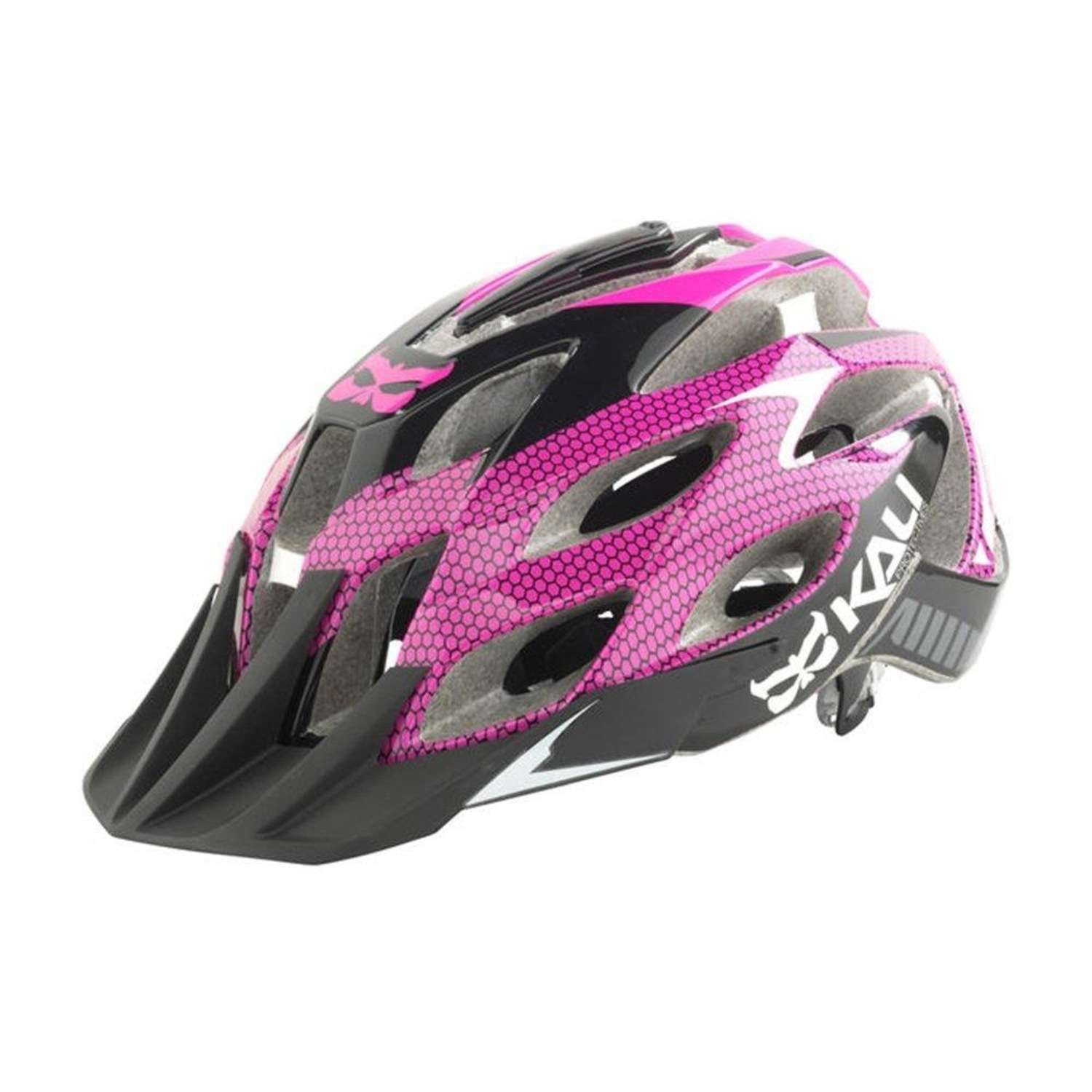 Capacete Bike Kali Amara Cobra com Suporte para GoPro - Adulto - Foto 1