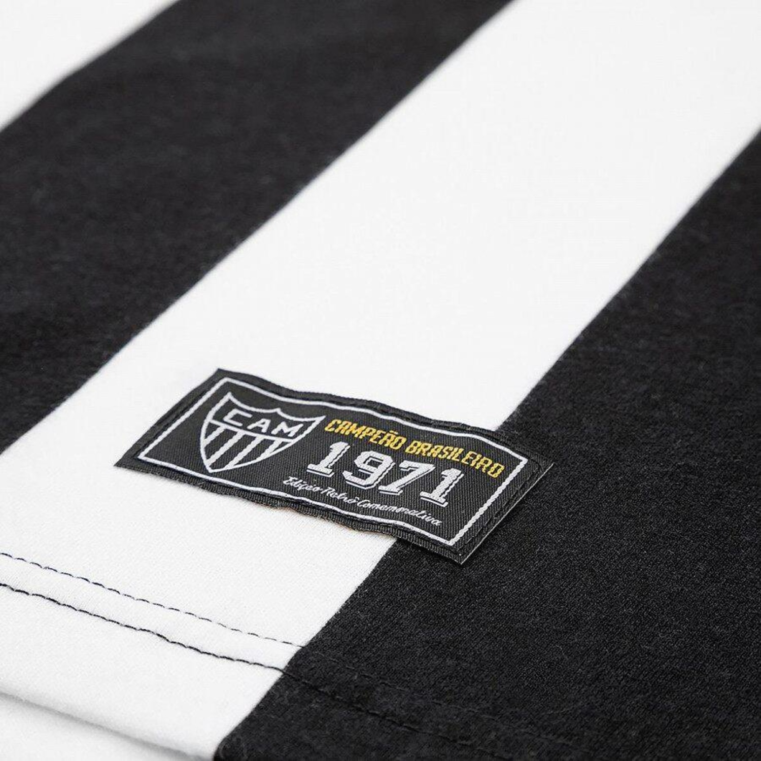 Camisa do Atlético Mineiro Retrô Gol Retrô 1971 - Masculina - Foto 3