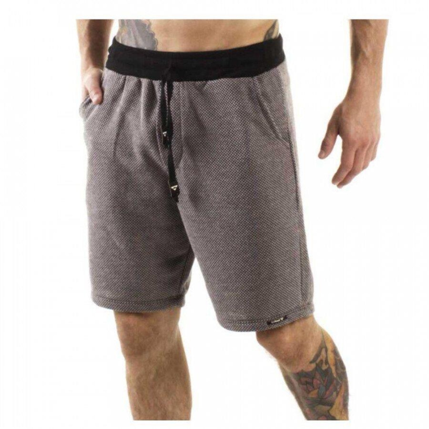 Bermuda Brohood Moletom Xadrez - Masculina - Foto 3