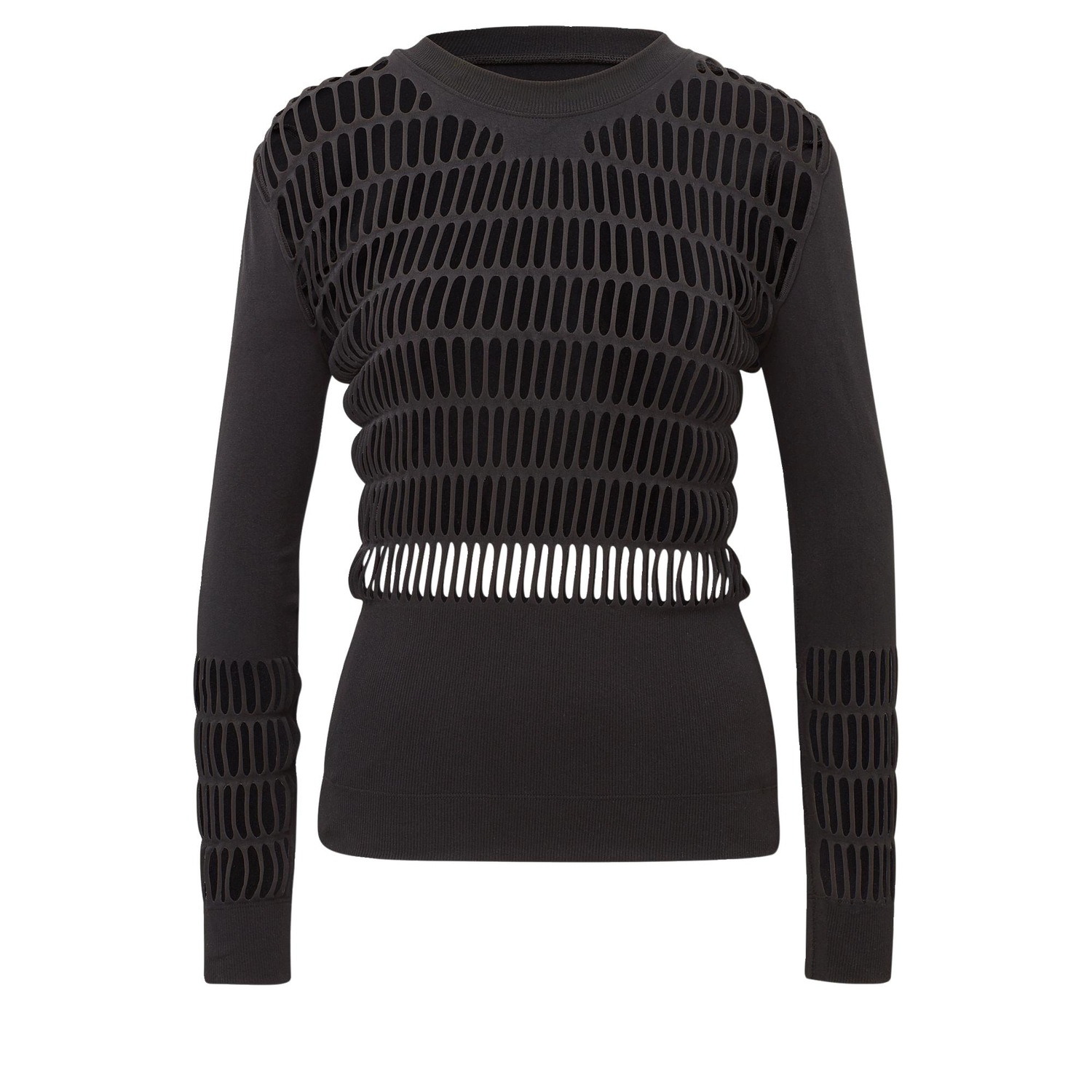 Camiseta de Manga Longa adidas Warp Knit - Feminina - Foto 2