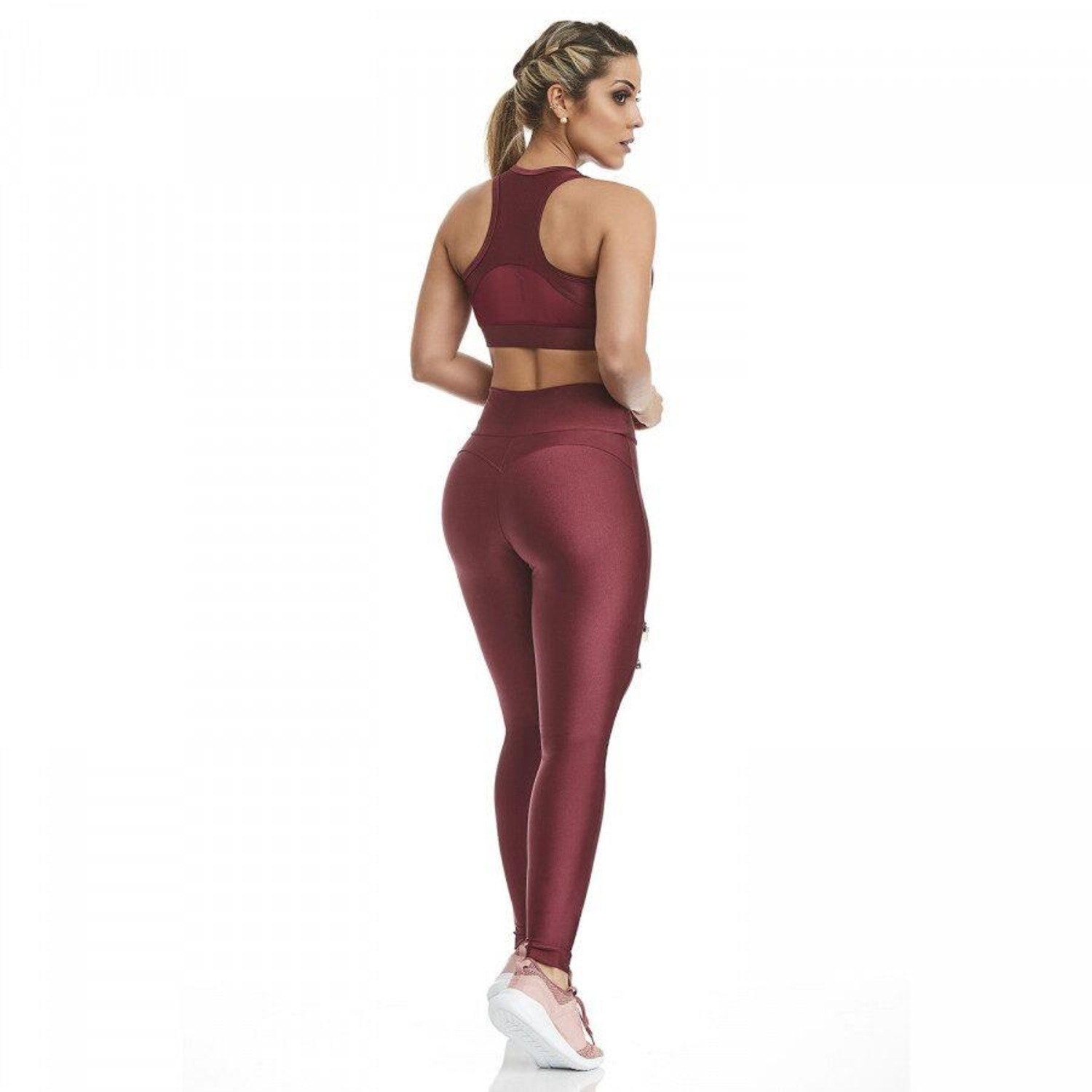 Calça Legging Caju Brasil Athleisure - Adulto - Foto 4
