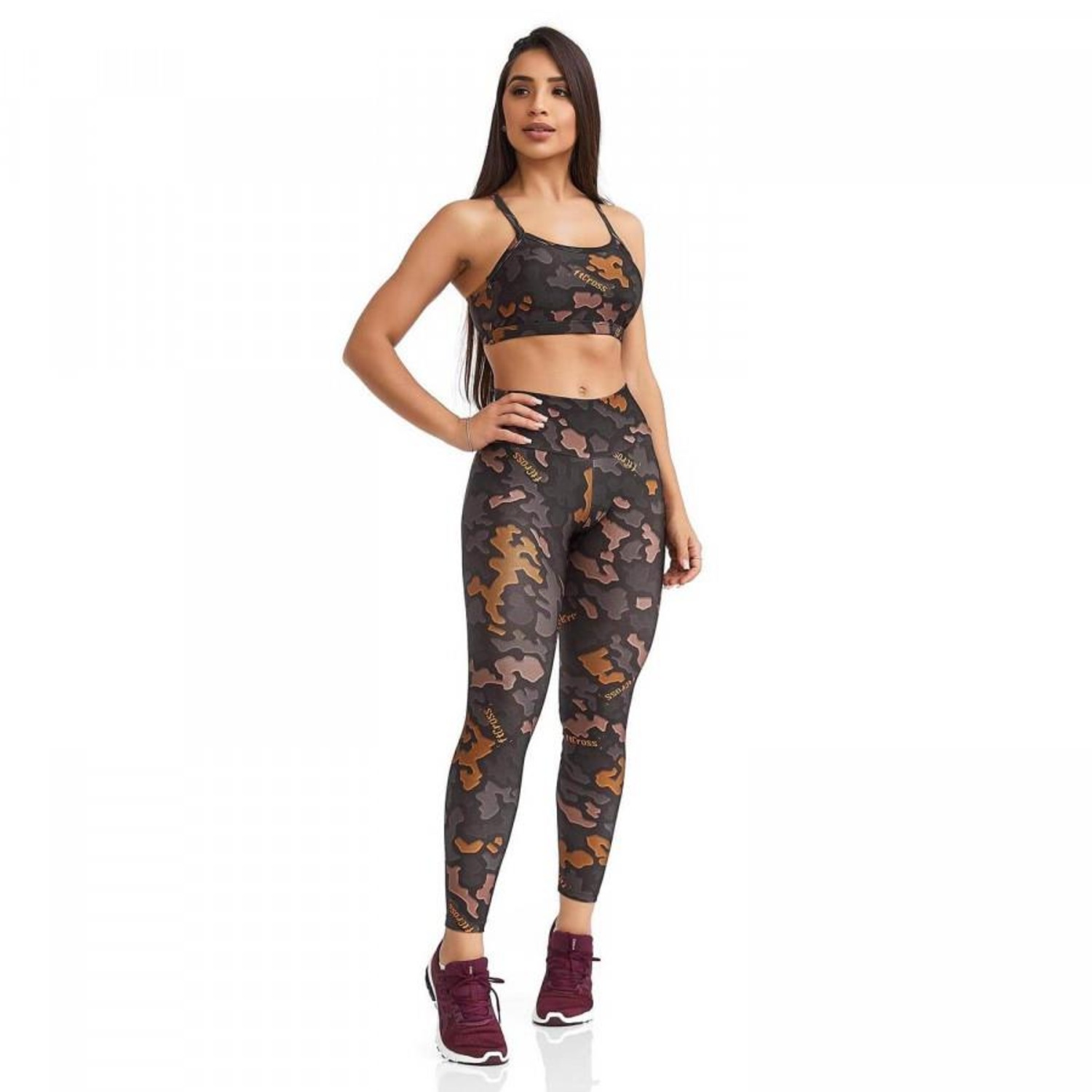 Calça Legging Caju Brasil FT Cross Intensity - Adulto - Foto 3
