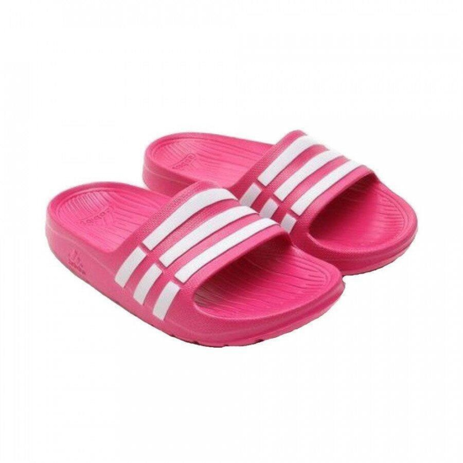 Chinelo adidas Duramo Slide - Infantil - Foto 1