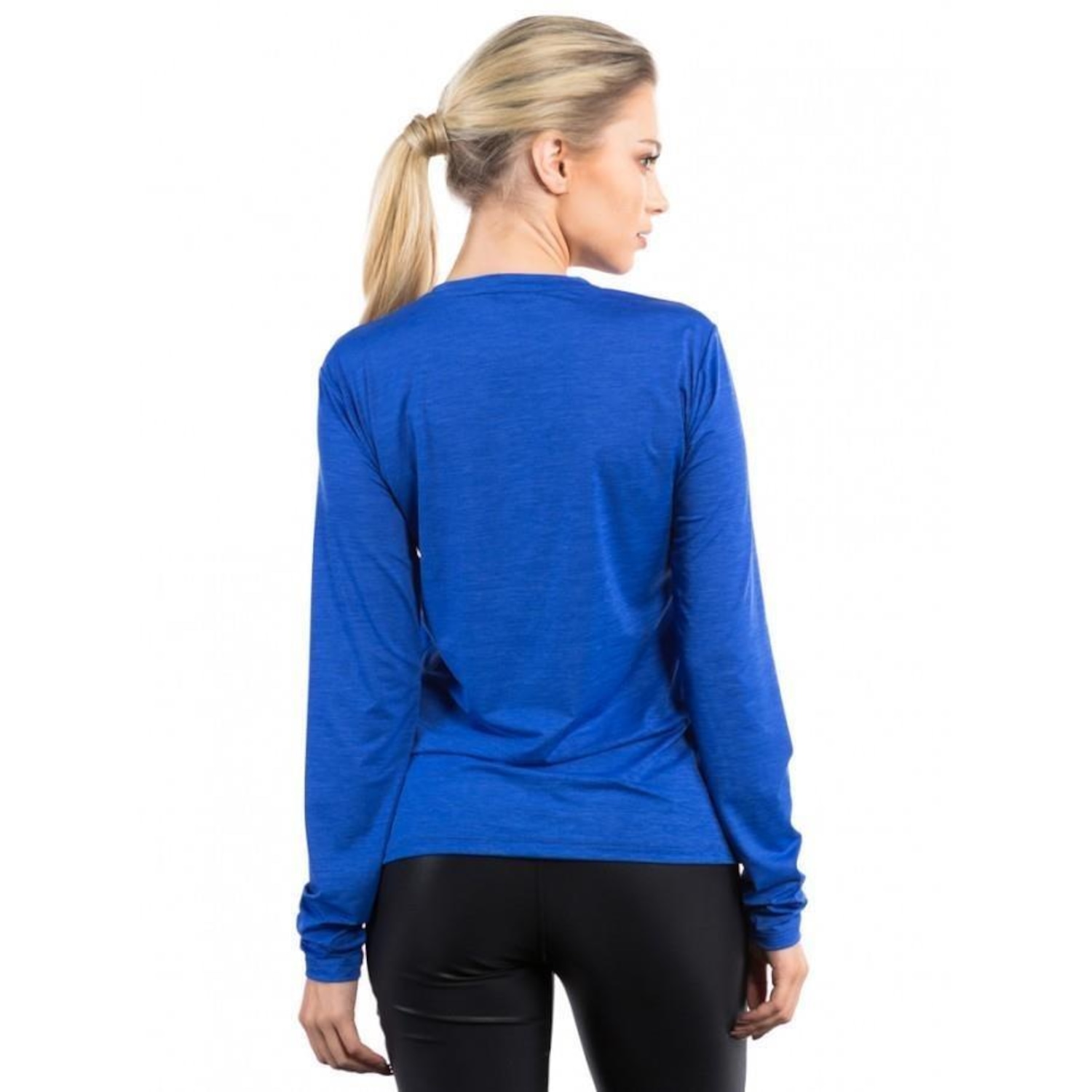 Camiseta Manga Longa Extreme Uv New Dry Colors com Proteção Solar Uv - Feminina - Foto 2