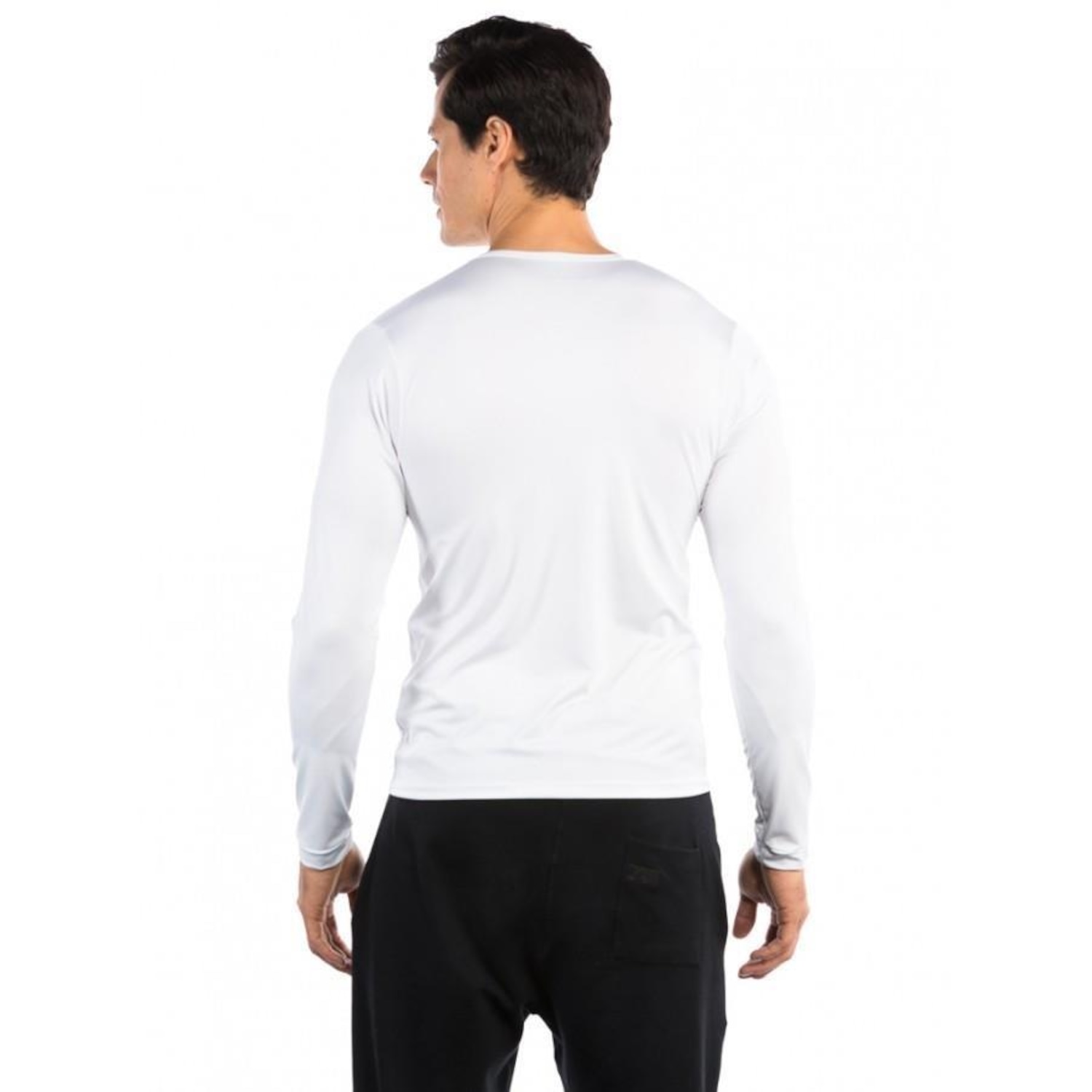 Camisa Segunda Pele Manga Longa Extreme UV Proteção Solar New Dry - Masculina - Foto 2