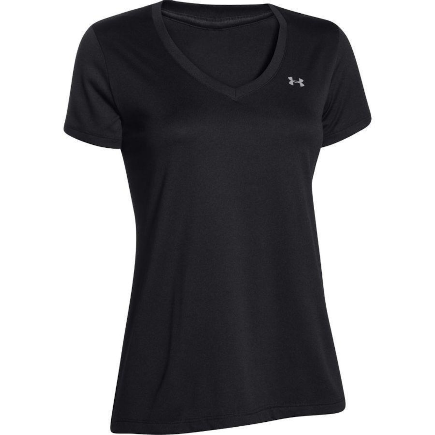 Camiseta Under Armour Tech Short Sleeve V Neck - Feminina - Foto 1