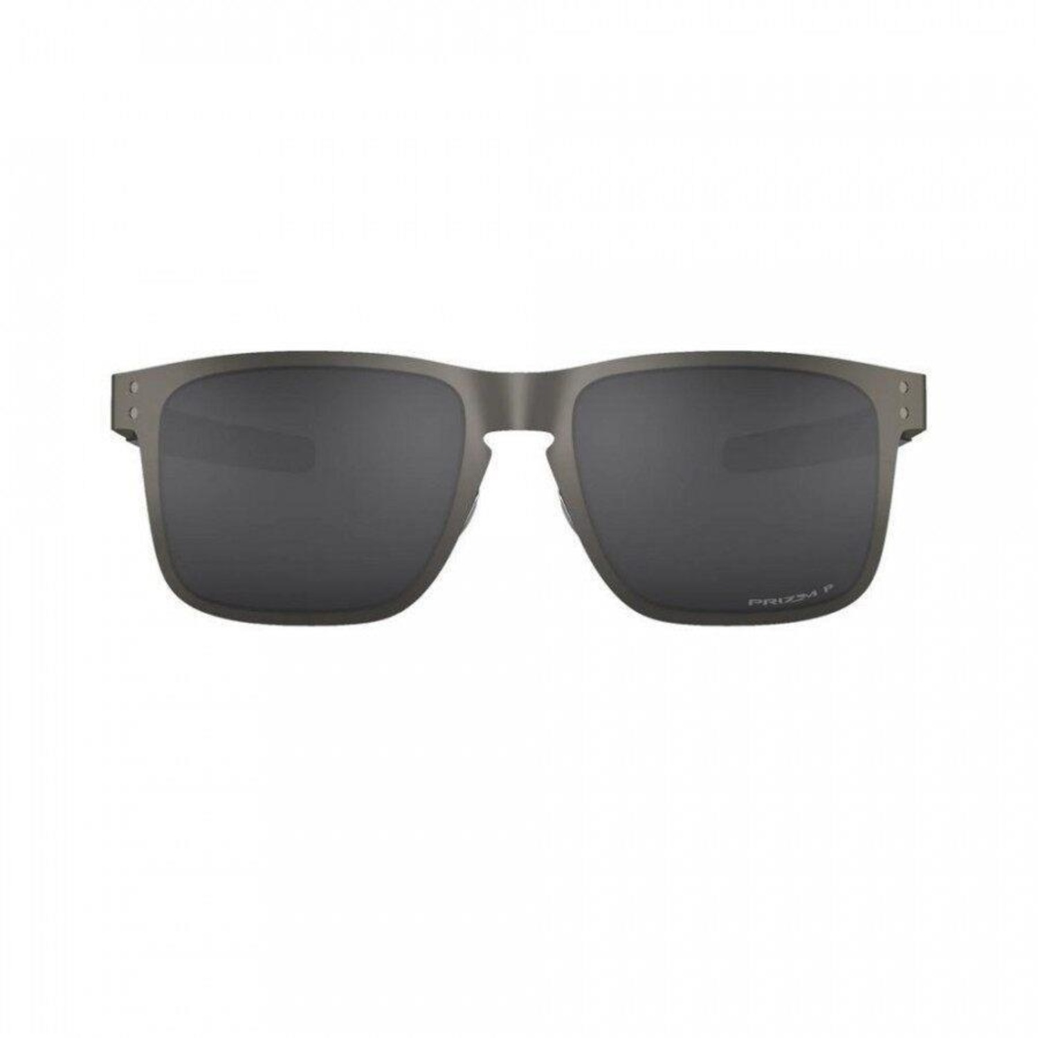 Óculos de Sol Oakley Holbrook Metal Matte Gunmetal W Prizm Polarized - Unissex - Foto 3