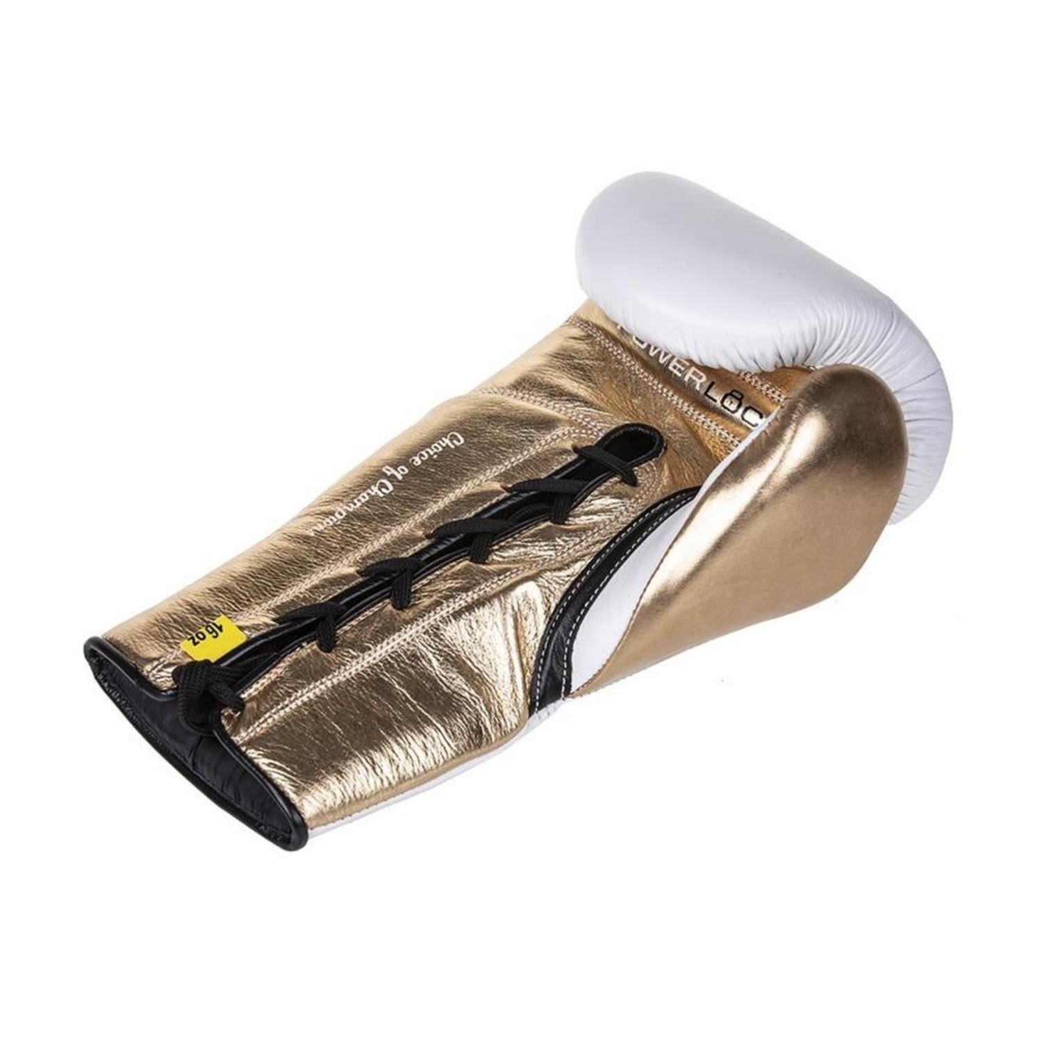 Luvas de Treino Powerlock Amarração Everlast 16 Oz - Foto 4