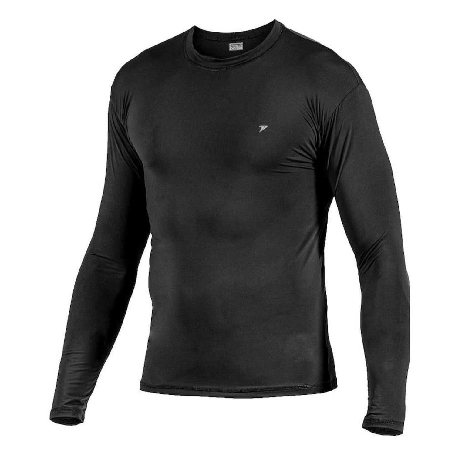 Camiseta Manga Longa Poker Fator de Proteção Comfort UV50+ - Masculina - Foto 1