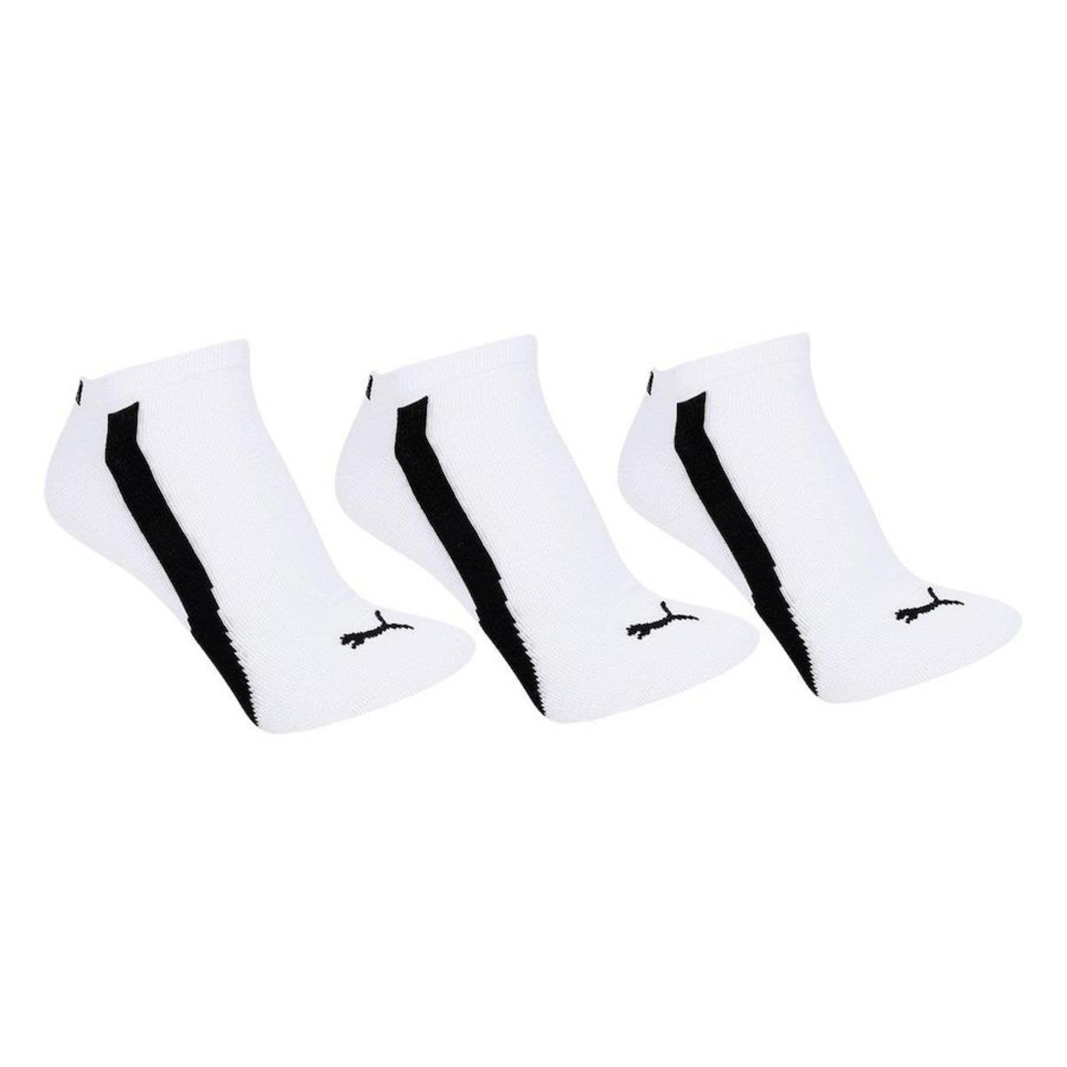 Kit Meia Sapatilha Puma - Masculina - 3 Pares - Foto 1