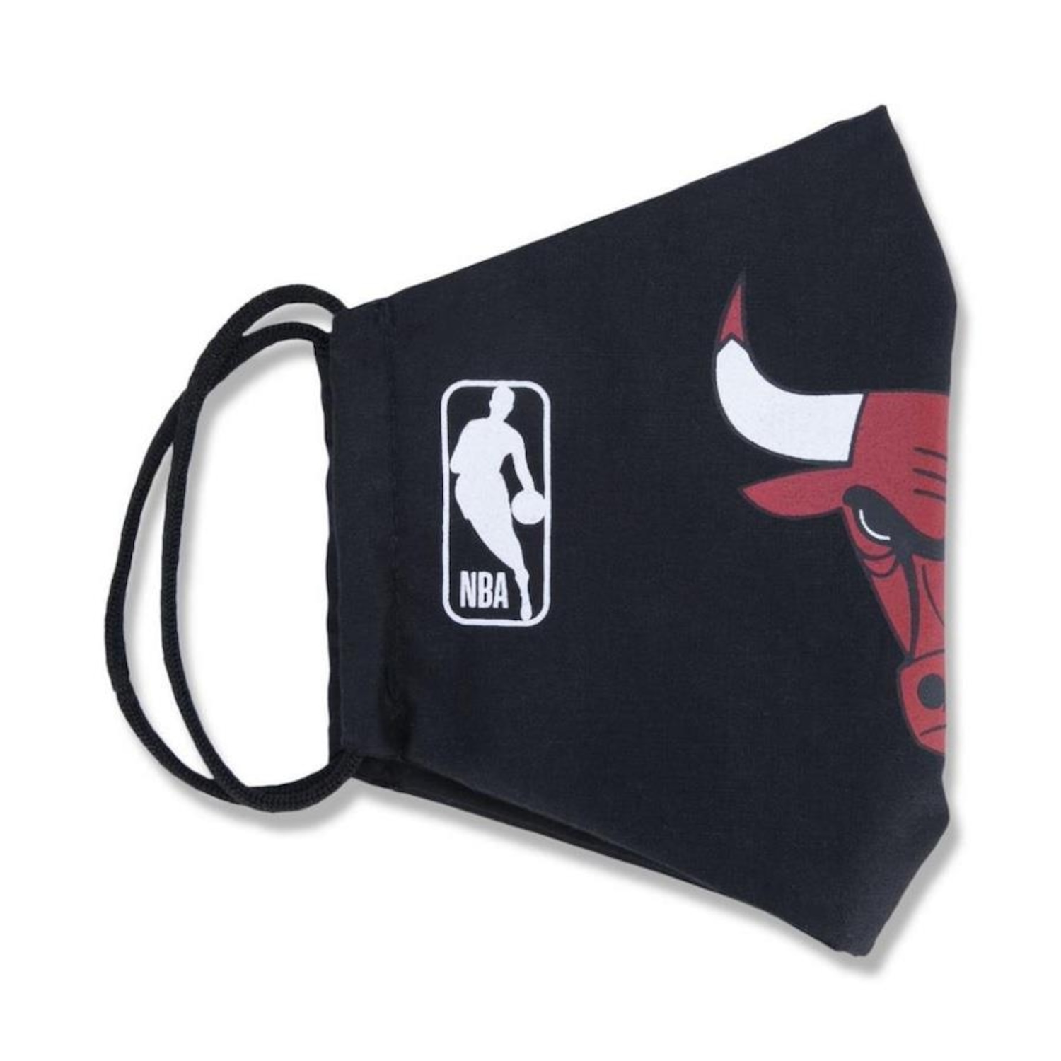 Máscara New Era de Proteção Chicago Bulls NBA Logoman Lavável - Foto 1