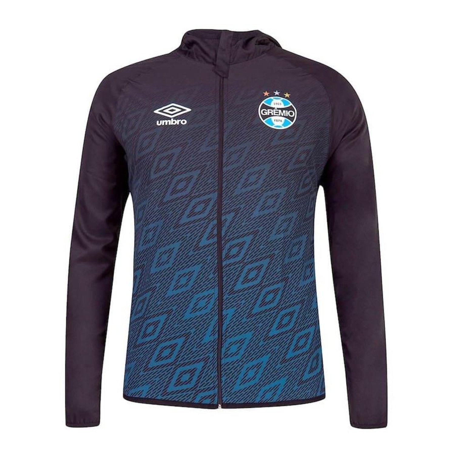 Jaqueta Corta Vento do Grêmio 20/21 Umbro - Masculina - Foto 1