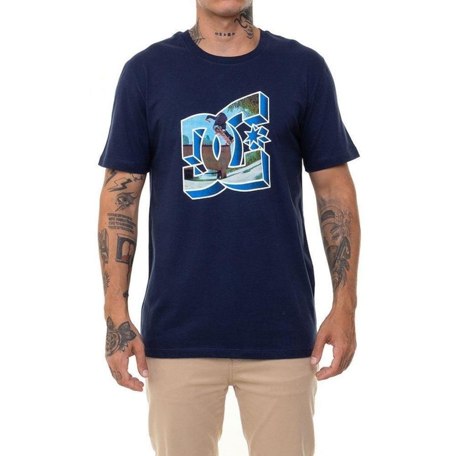 Camiseta Dc Shoes Blabac Kelis - Masculina - Foto 1