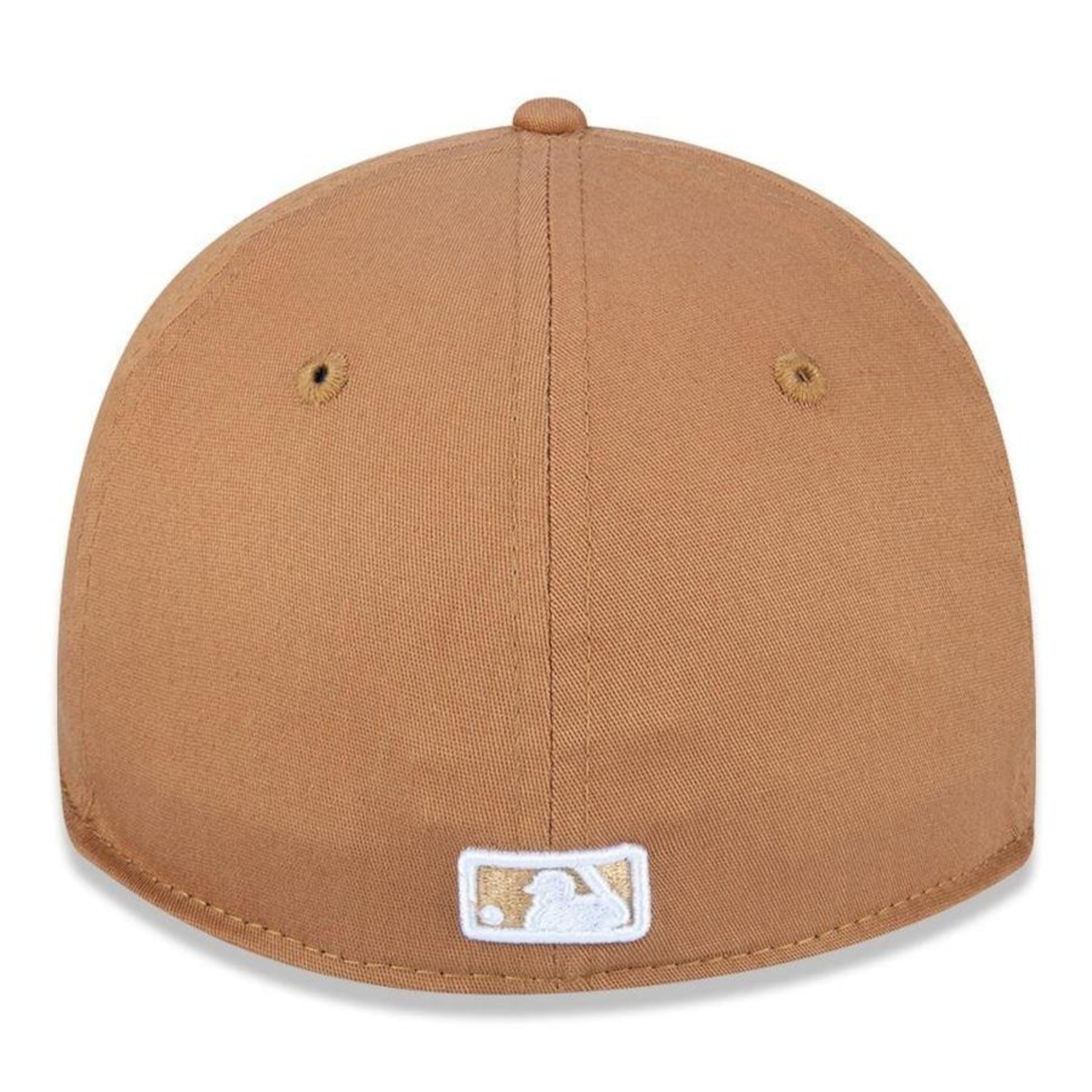 Boné Aba Curva New Era New York Yankees 3930 White on Brown MLB - Fechado - Adulto - Foto 2