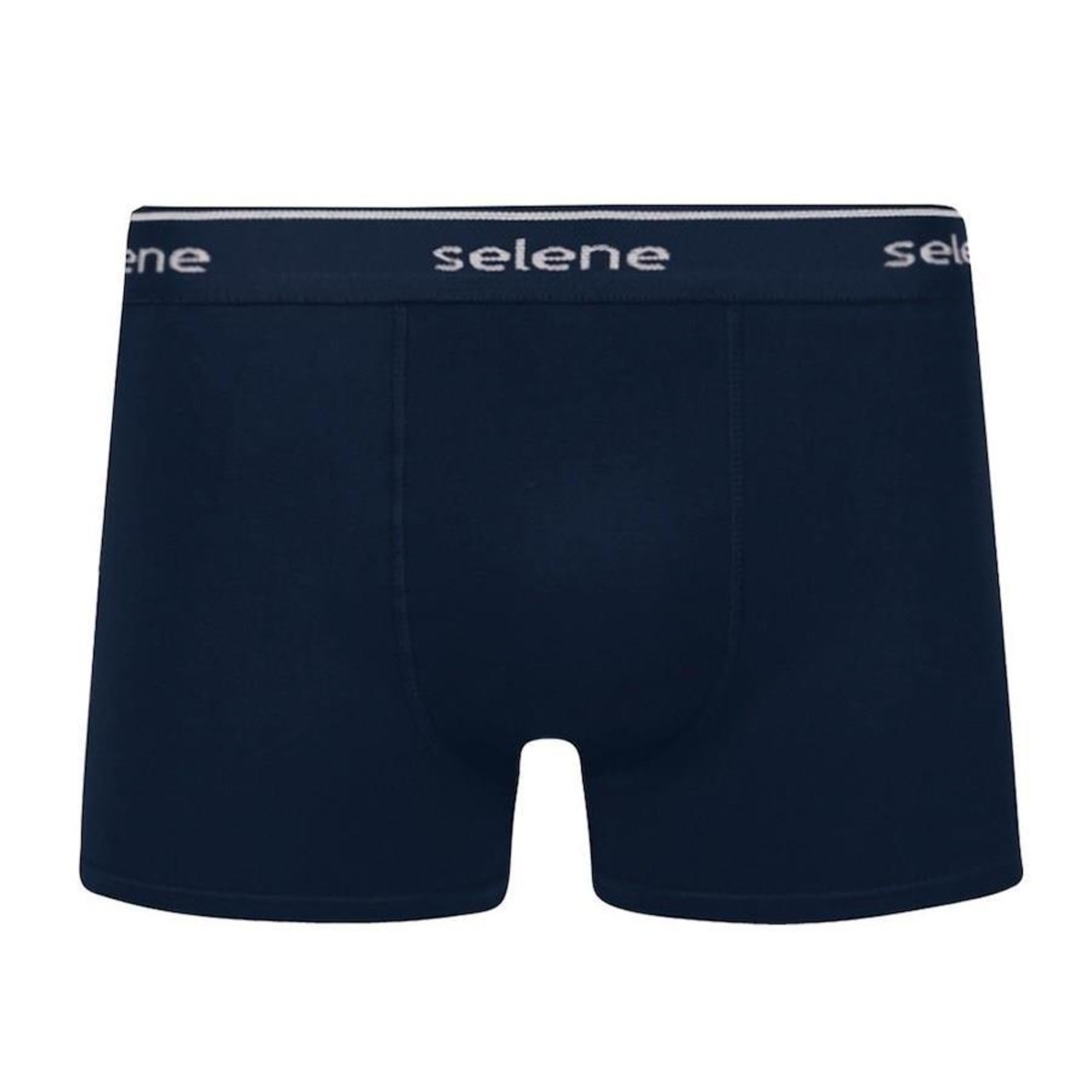 Kit de Cuecas Boxer Selene Algodão - 2 Unidades - Adulto - Foto 1