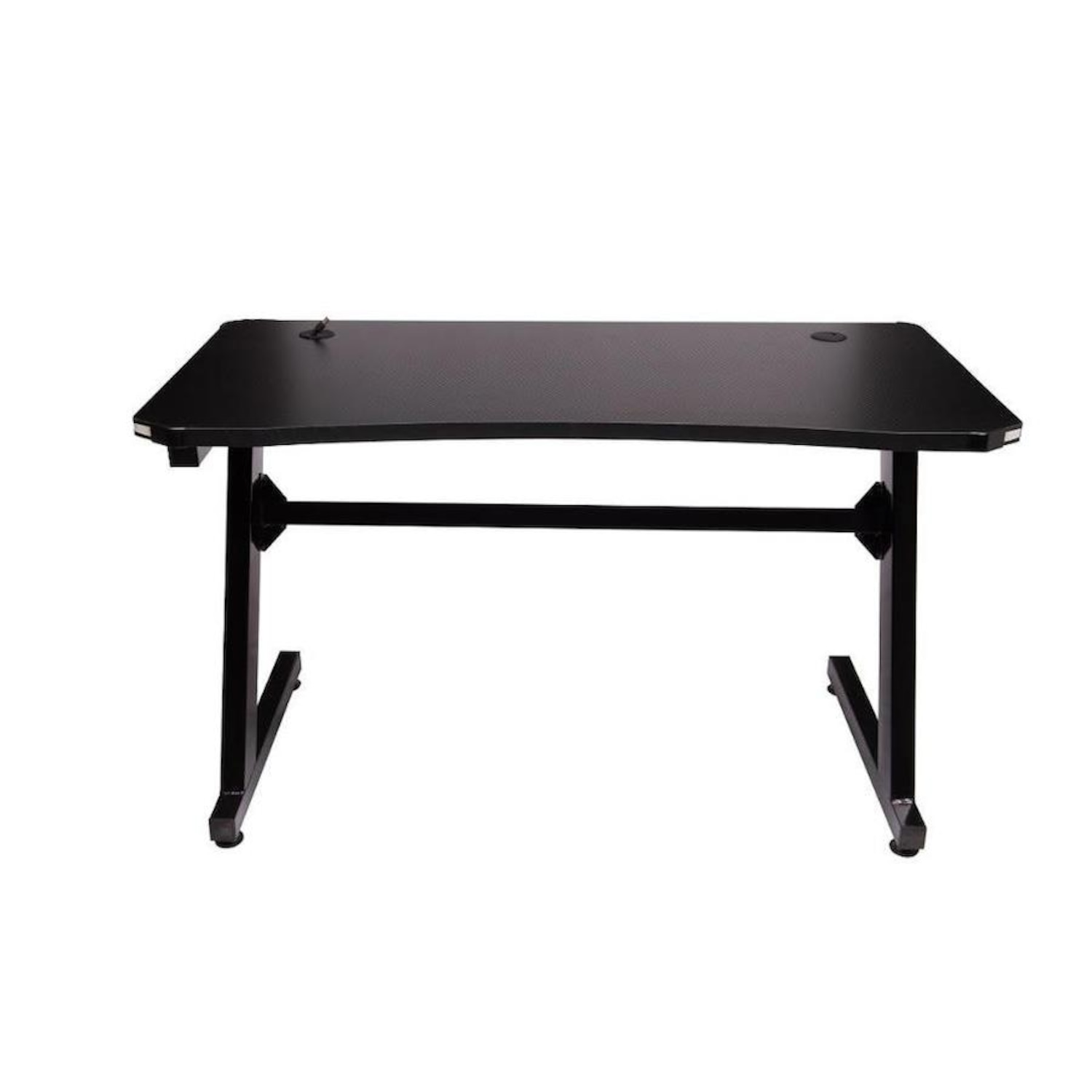 Mesa Gamer LED Pelegrin PEL-007P Metal e MDF - Foto 1
