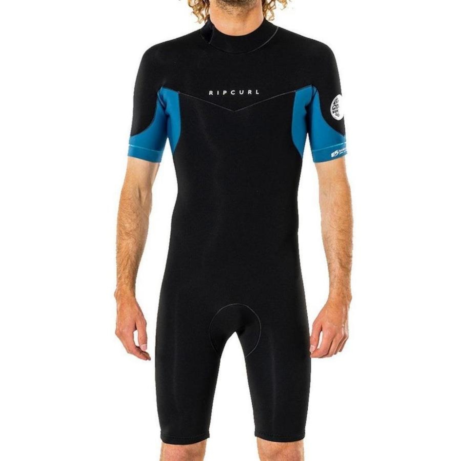 Short John Rip Curl Dawn Patrol 2mm Back Zip - Masculino - Foto 1