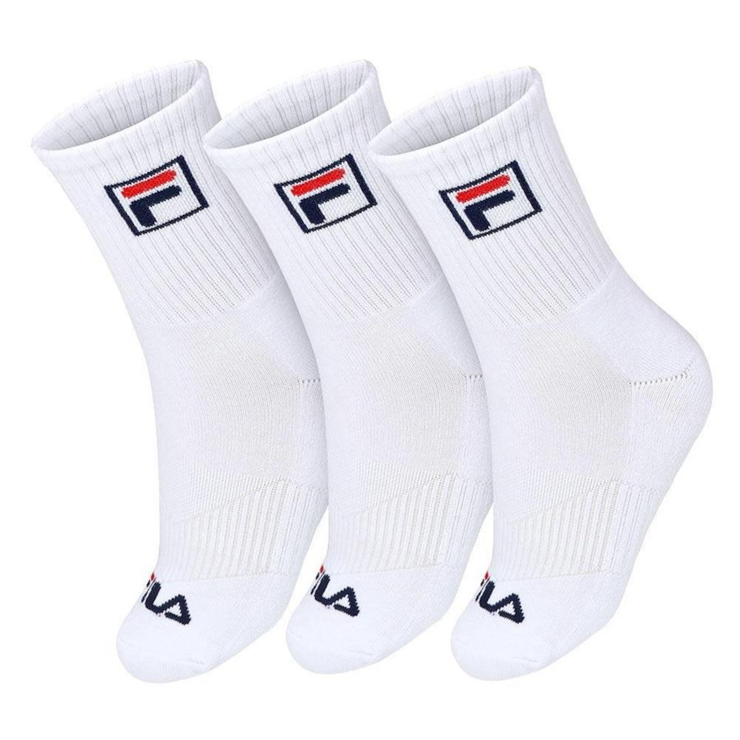 Meia Fila FBox 39 ao 43 - Pack com 03 Unidades - Foto 1