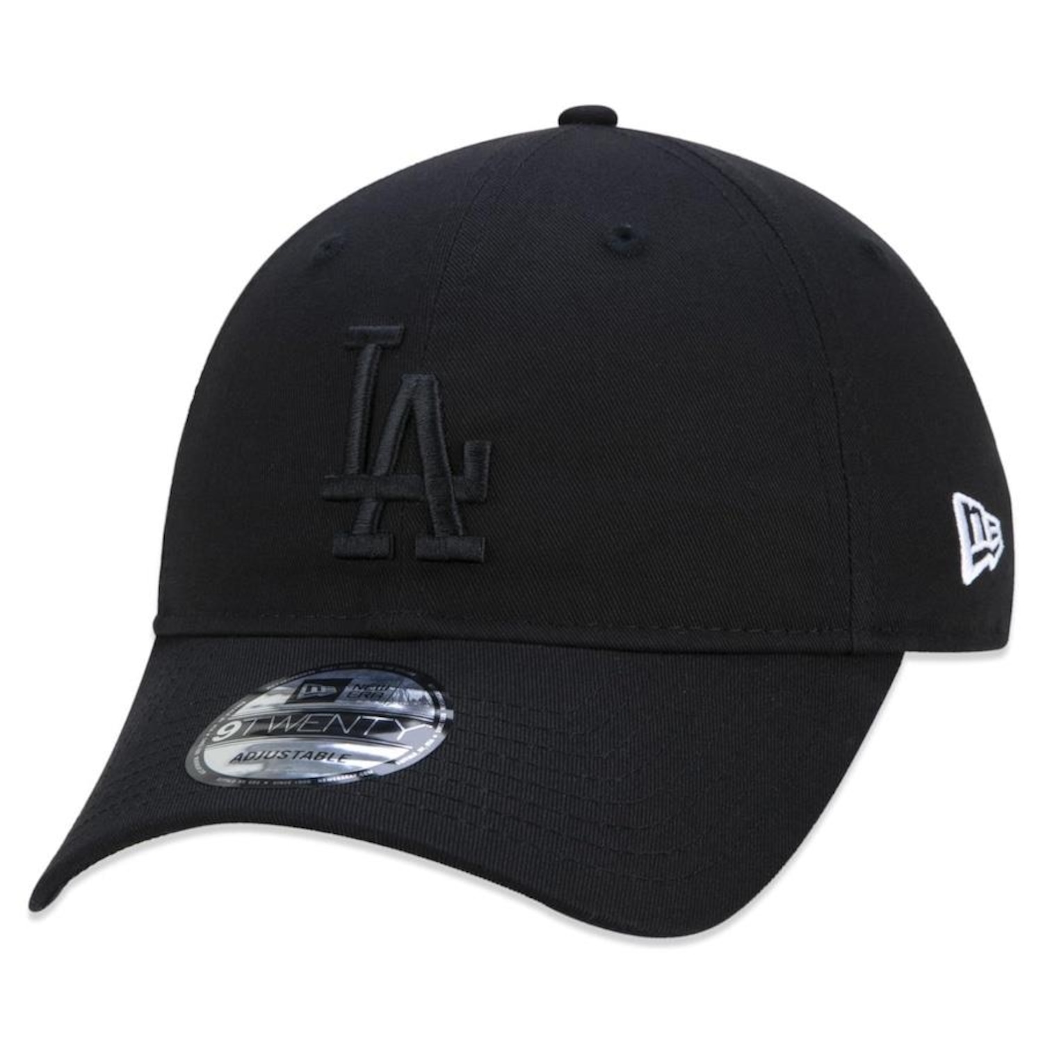 Boné Aba Curva New Era 9Twenty MLB Los Angeles Dodgers - Strapback - Adulto - Foto 1
