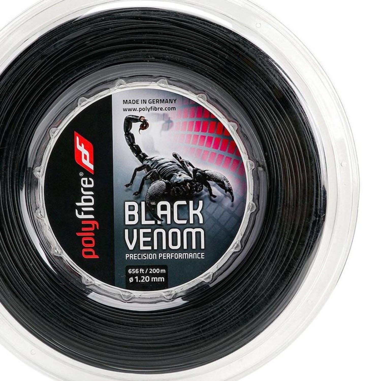 Corda Polyfibre Black Venom Rolo com 200 Metros - 18L 1.20mm - Foto 2