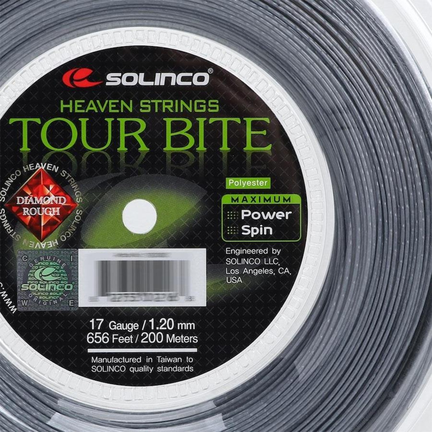 Corda Solinco Tour Bite Diamond Rough 17L 1.20MM - Foto 3