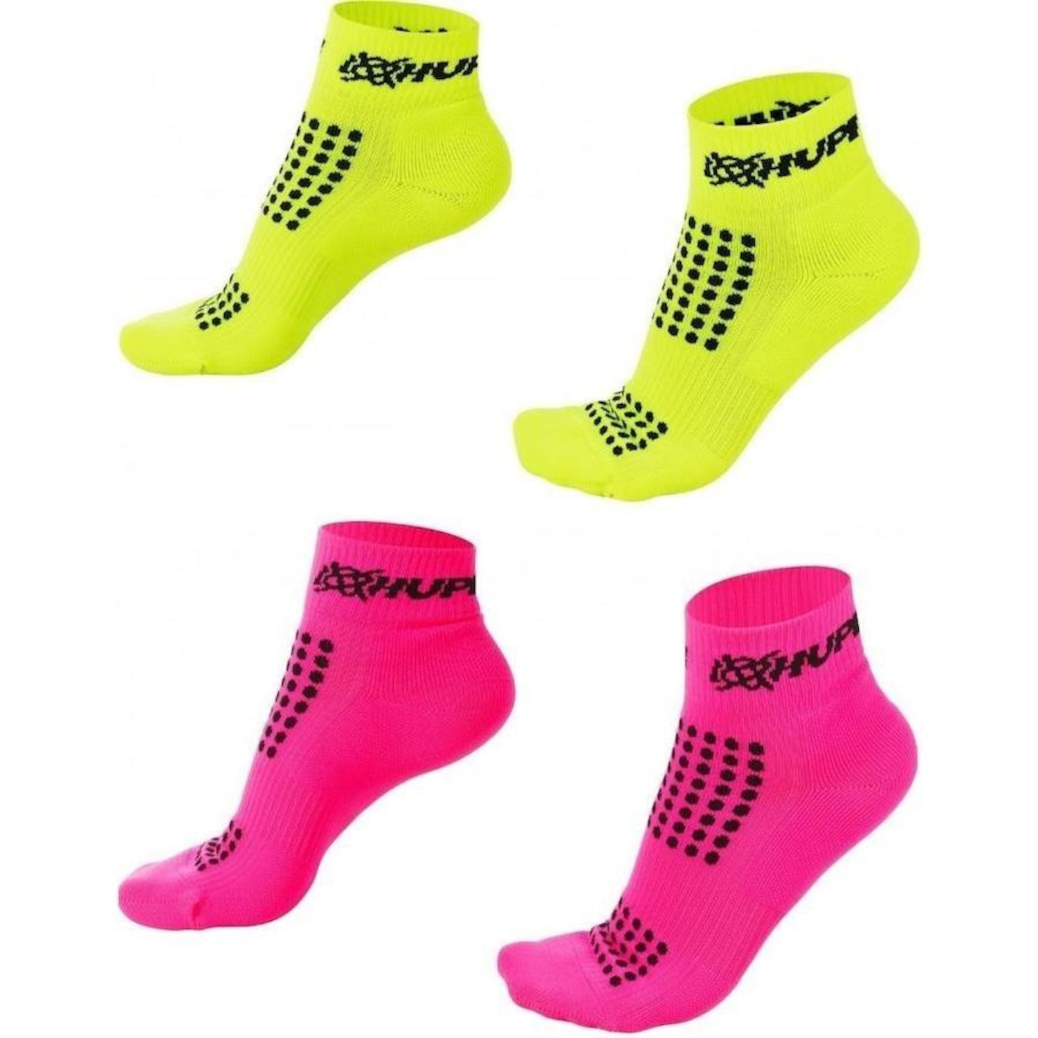 Kit Meia Hupi Corrida Pro Running com 02 Pares - 36 ao 42 - Adulto - Foto 1