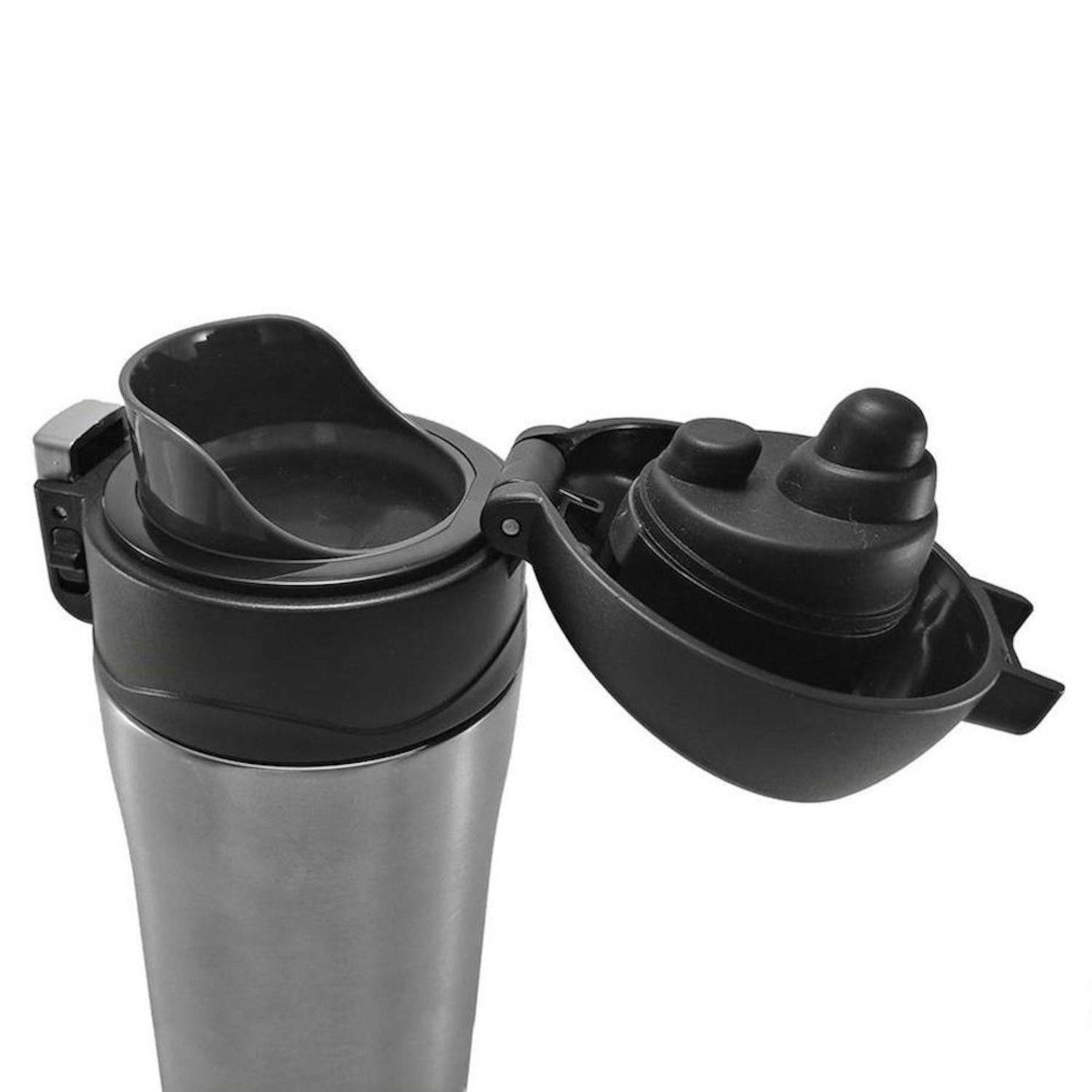Garrafa Squeeze de Aço Inox Poker Térmico - 420ml - Foto 4