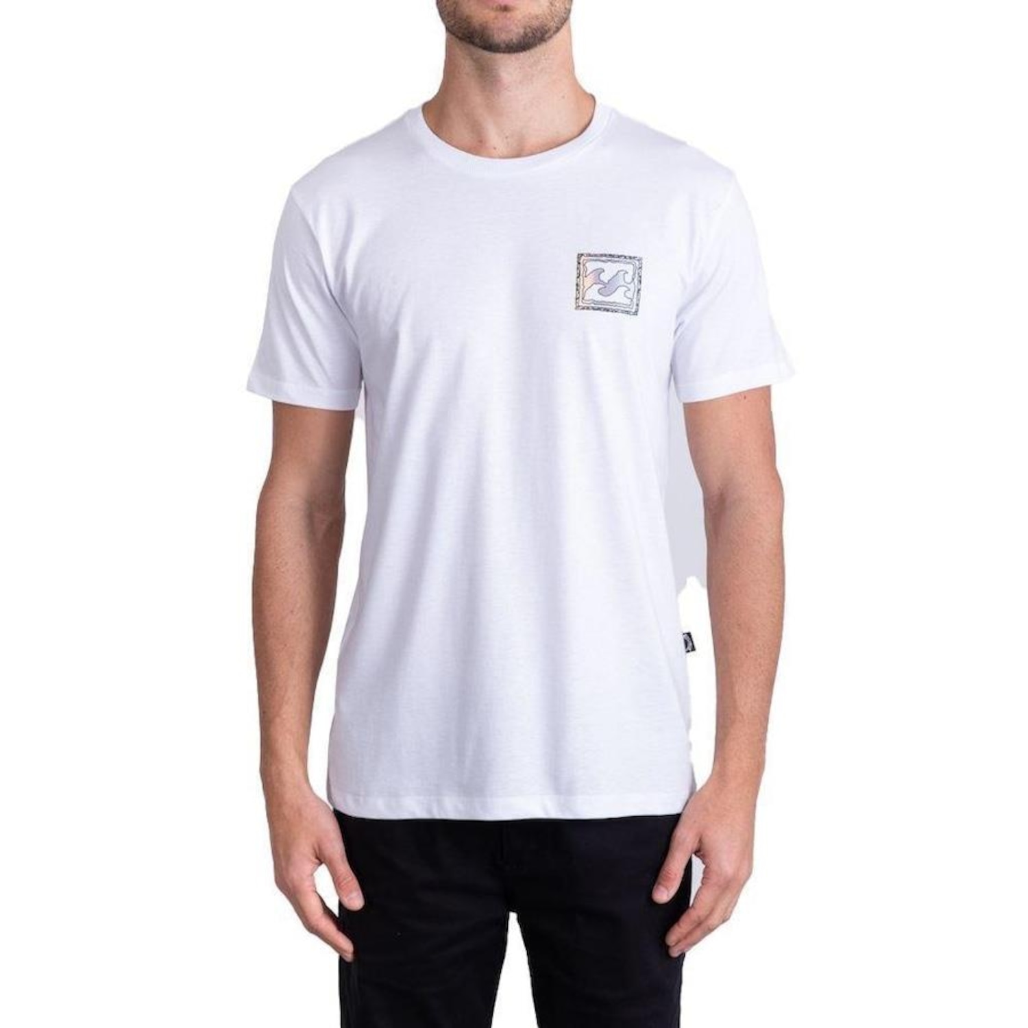 Camiseta Billabong Crayon Wave II - Masculina - Foto 1