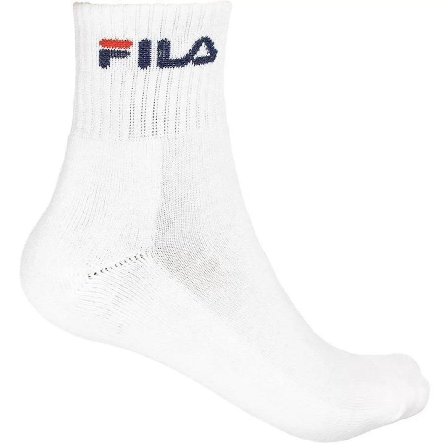 Kit de Meias Cano Médio Fila Tripack com 3 Pares - 34 a 38 - Adulto - Foto 2