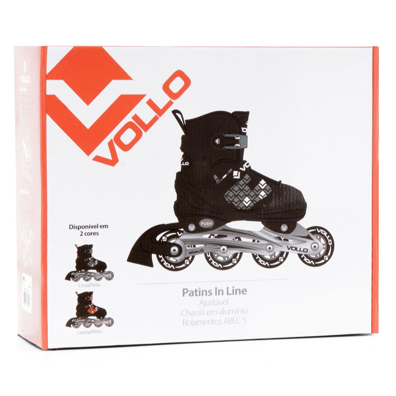Patins Vollo VPC251M - In Line - Fitness - Ajústavel - ABEC5 - Infantil - Foto 4