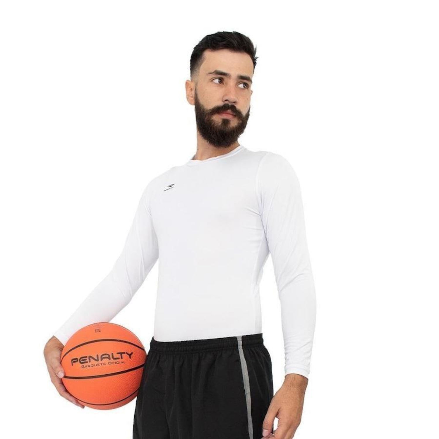 Camisa Térmica Manga Longa Penalty Matis - Masculina - Foto 1