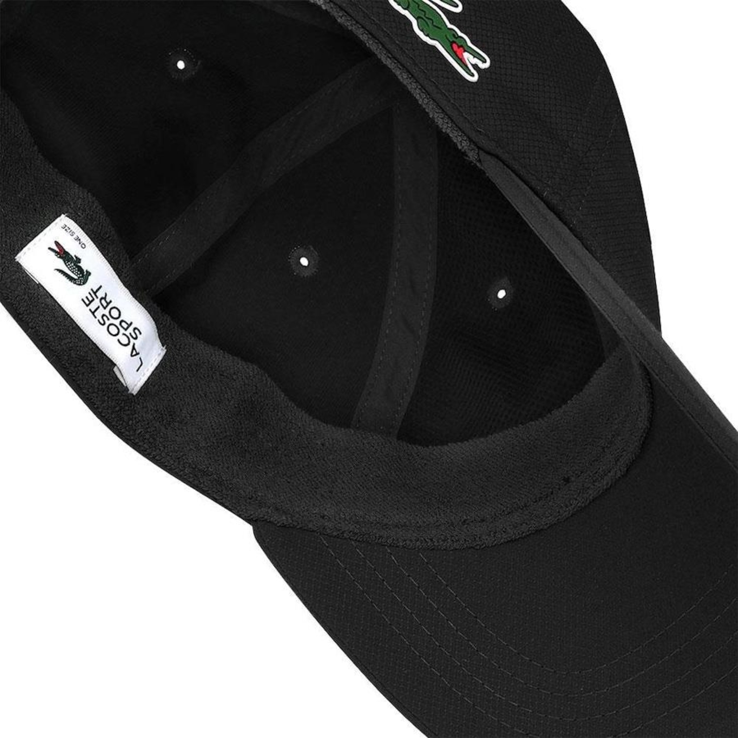 Boné Aba Curva Lacoste Rk2662 Performance - Strapback - Adulto - Foto 3