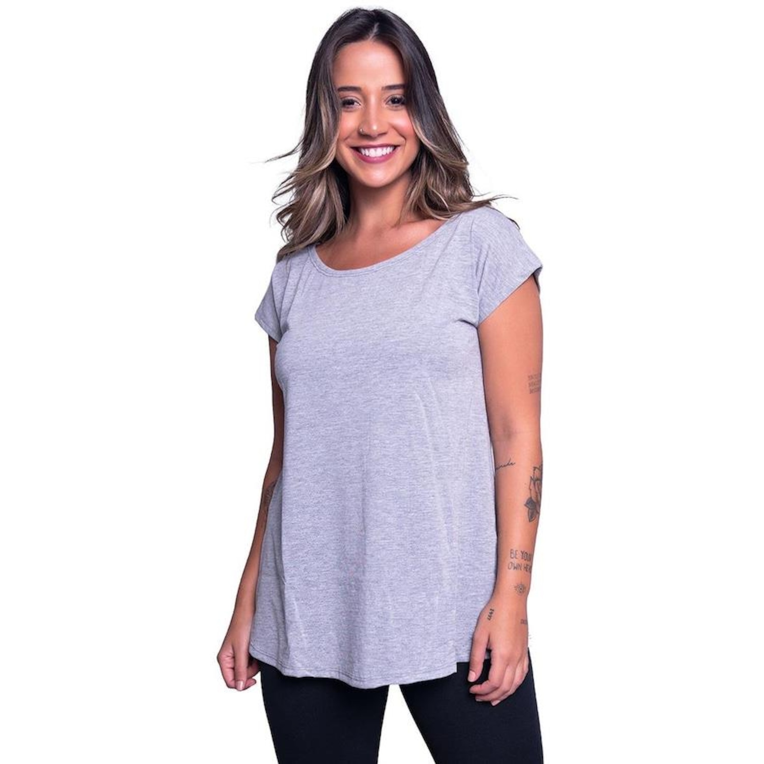 Camiseta Vekyo Marcella - Feminina - Foto 1