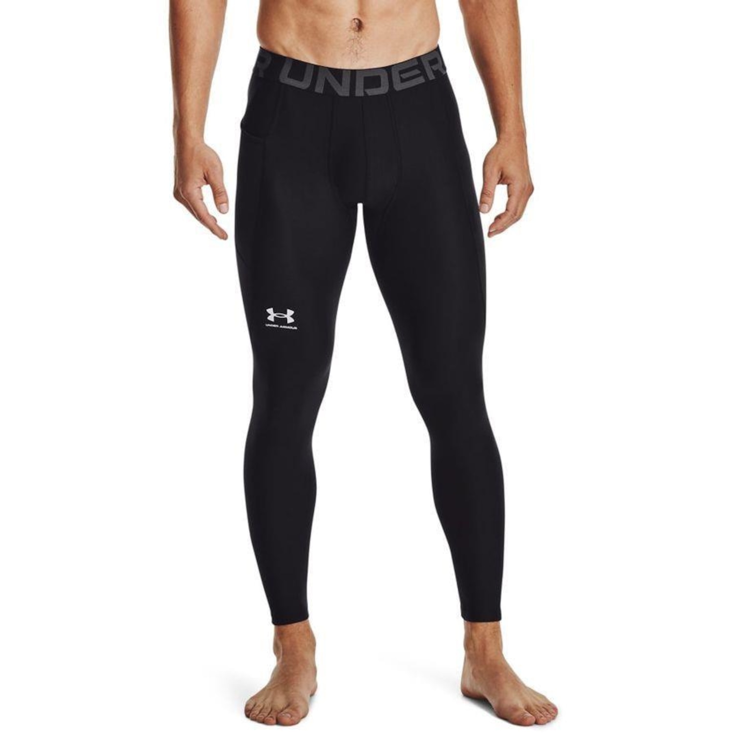 Calça Legging de Compressão Masculina Under Armour HG - Foto 1