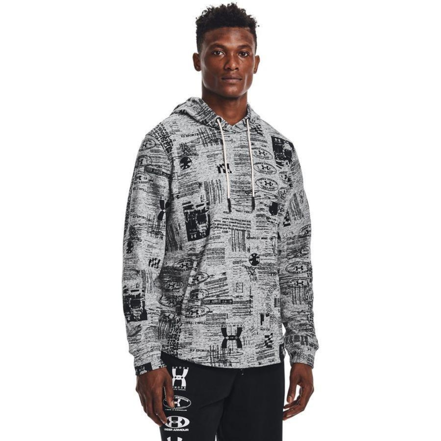Blusão de Moletom com Capuz Under Armour Rival Terry 25TH Hoodie - Masculino - Foto 1