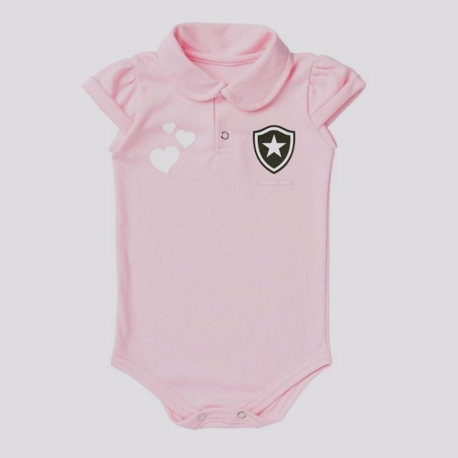Body do Botafogo Torcida Baby - Infantil - Foto 1