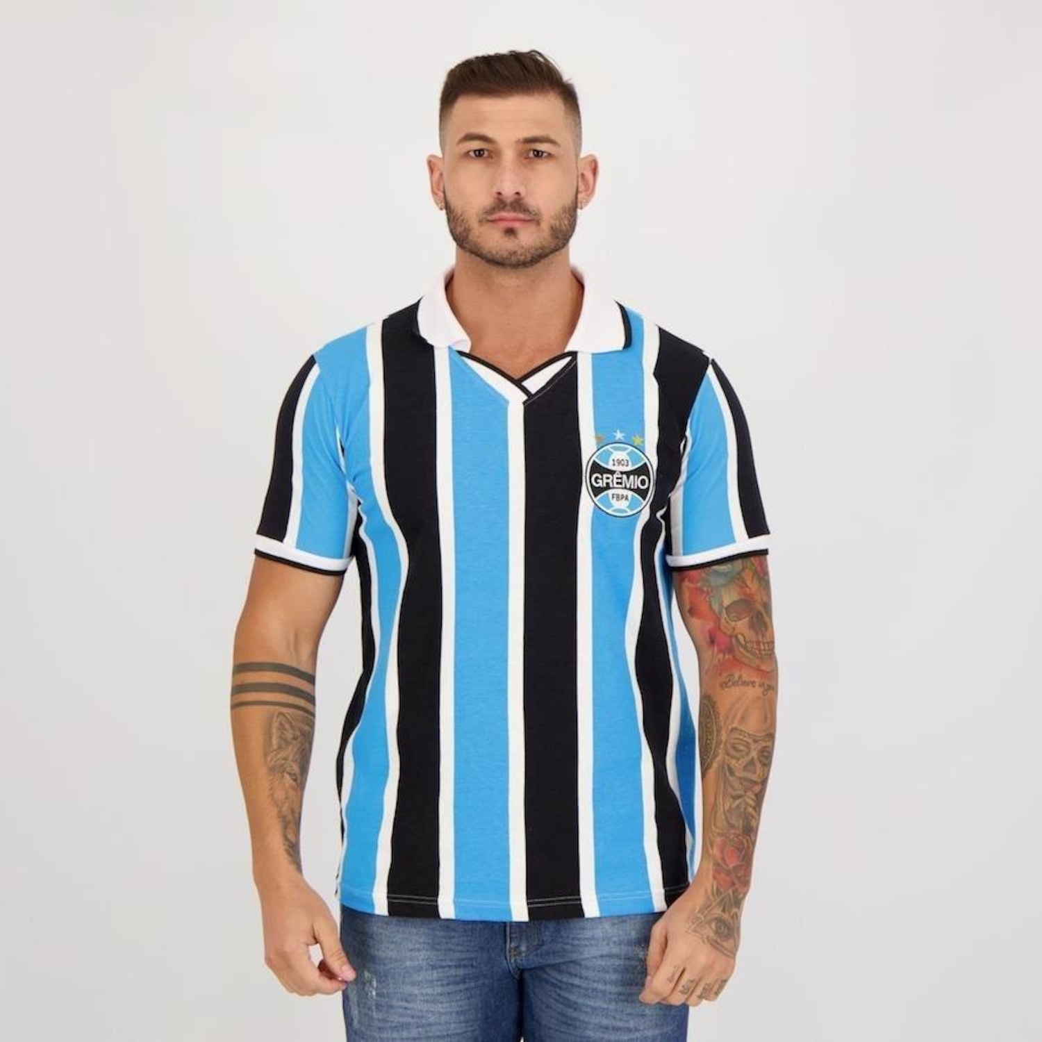 Camisa do Grêmio Retrô 1999 - Masculina - Foto 1