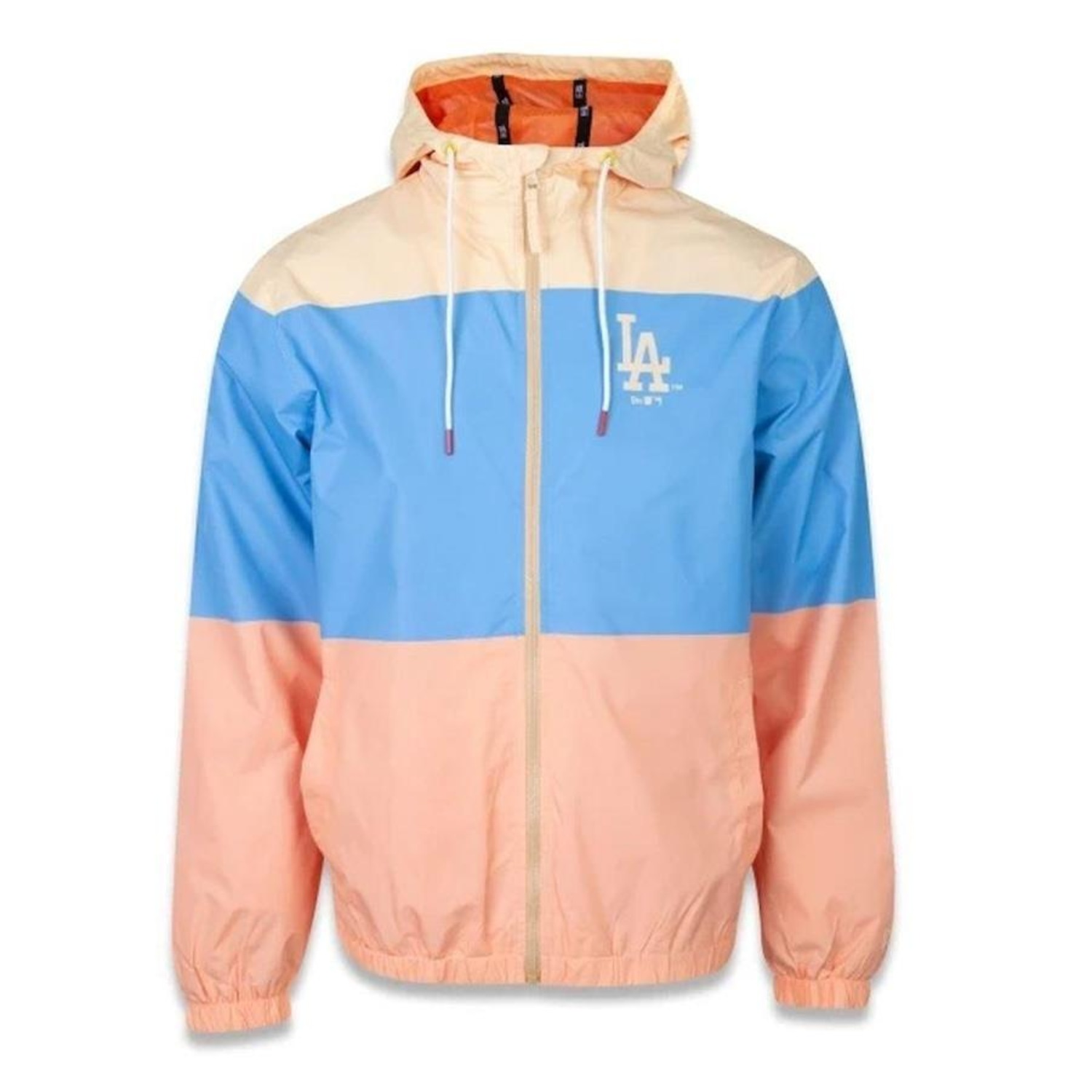 Jaqueta Corta Vento New Era Los Angeles Dodgers Sweet Winter - Masculina - Foto 1